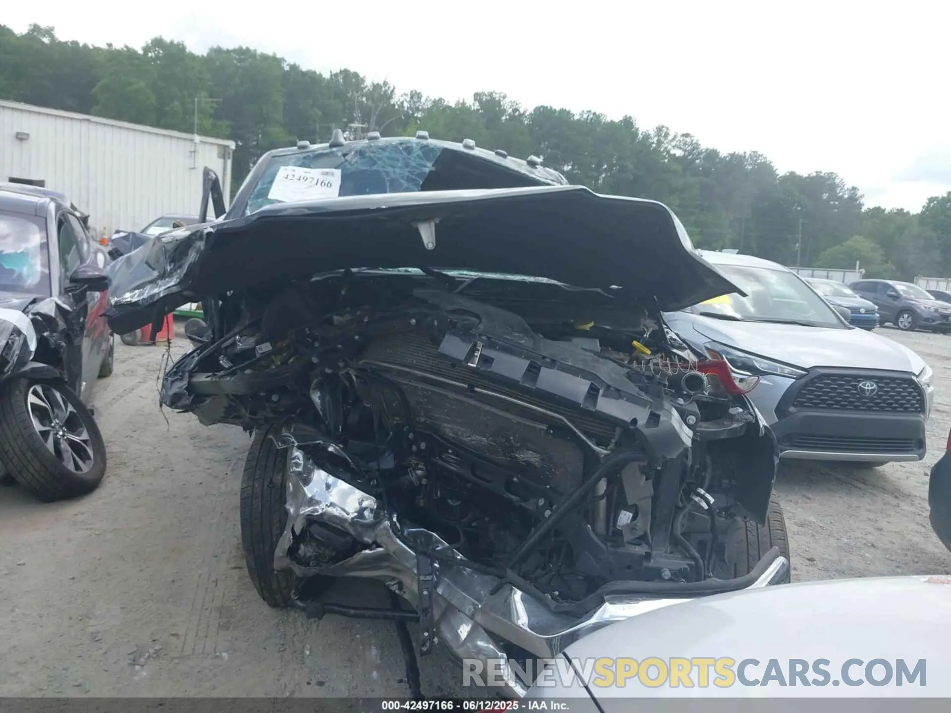 11 Photograph of a damaged car 3C6UR5CJ4PG503729 RAM 2500 2023