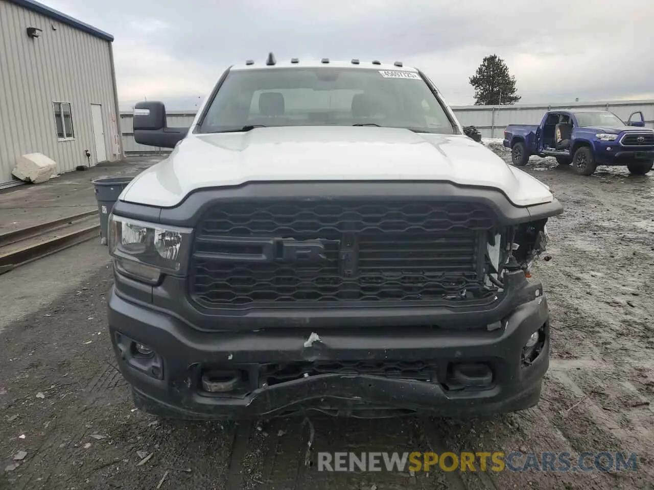 5 Photograph of a damaged car 3C6UR5CL3PG582280 RAM 2500 2023