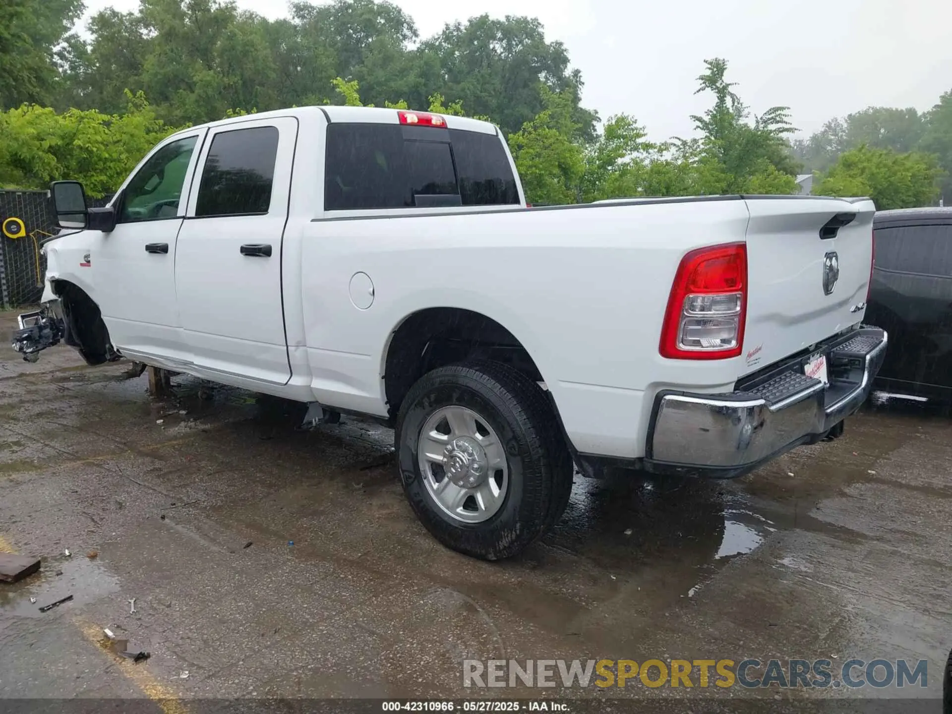 3 Photograph of a damaged car 3C6UR5CLXPG617834 RAM 2500 2023