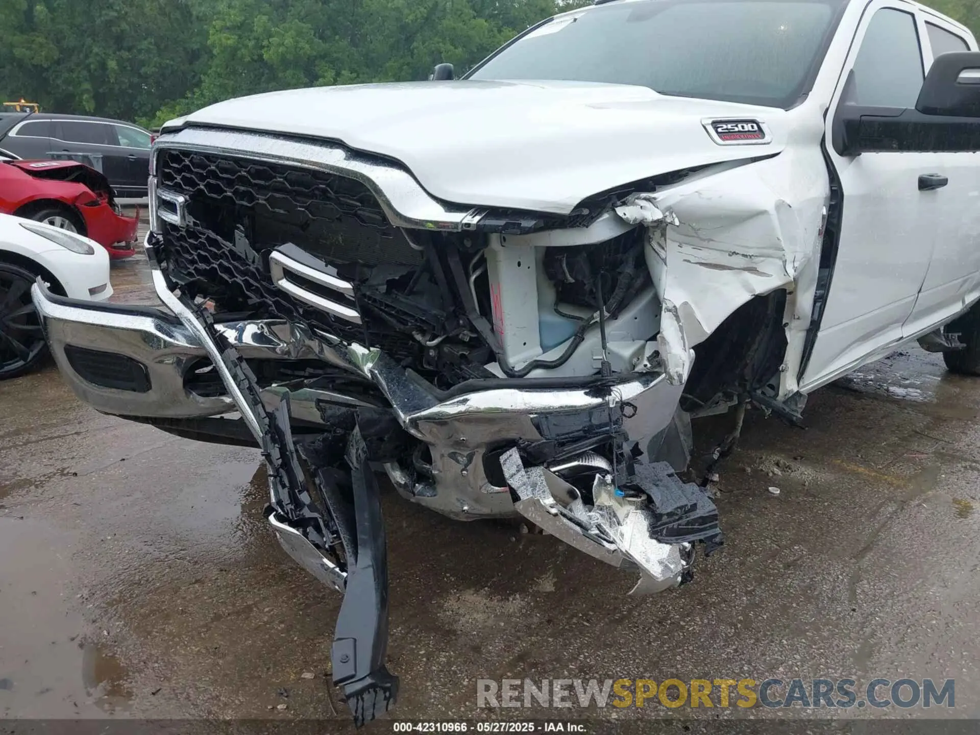 6 Photograph of a damaged car 3C6UR5CLXPG617834 RAM 2500 2023
