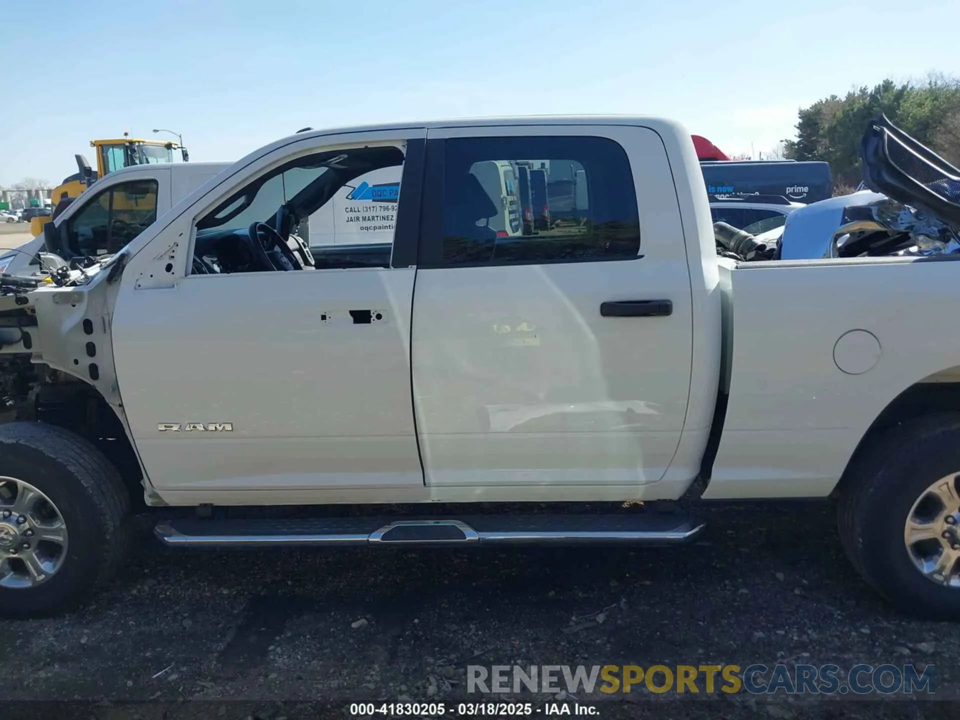 15 Photograph of a damaged car 3C6UR5DL0PG611149 RAM 2500 2023