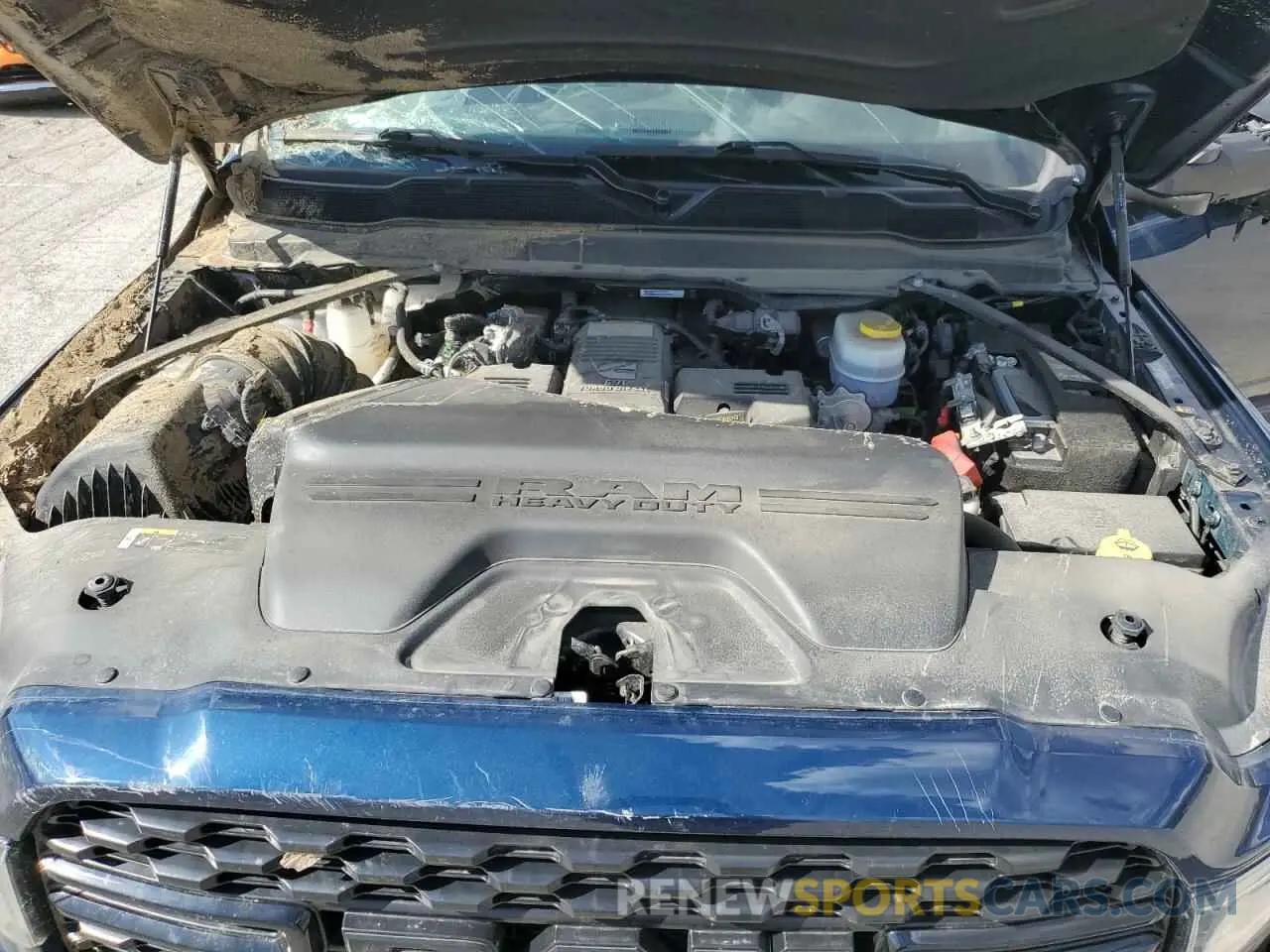 11 Photograph of a damaged car 3C6UR5DL0PG617792 RAM 2500 2023