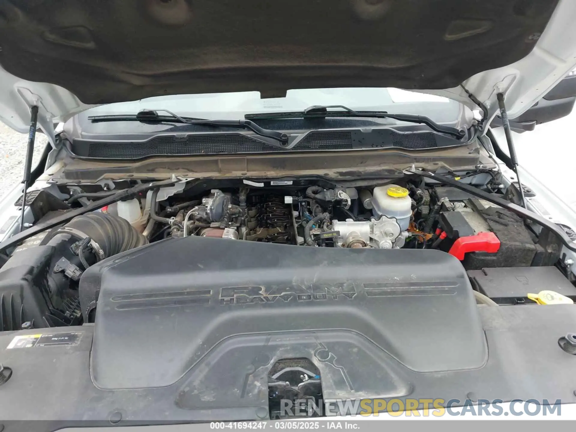 10 Photograph of a damaged car 3C6UR5DL4PG529196 RAM 2500 2023