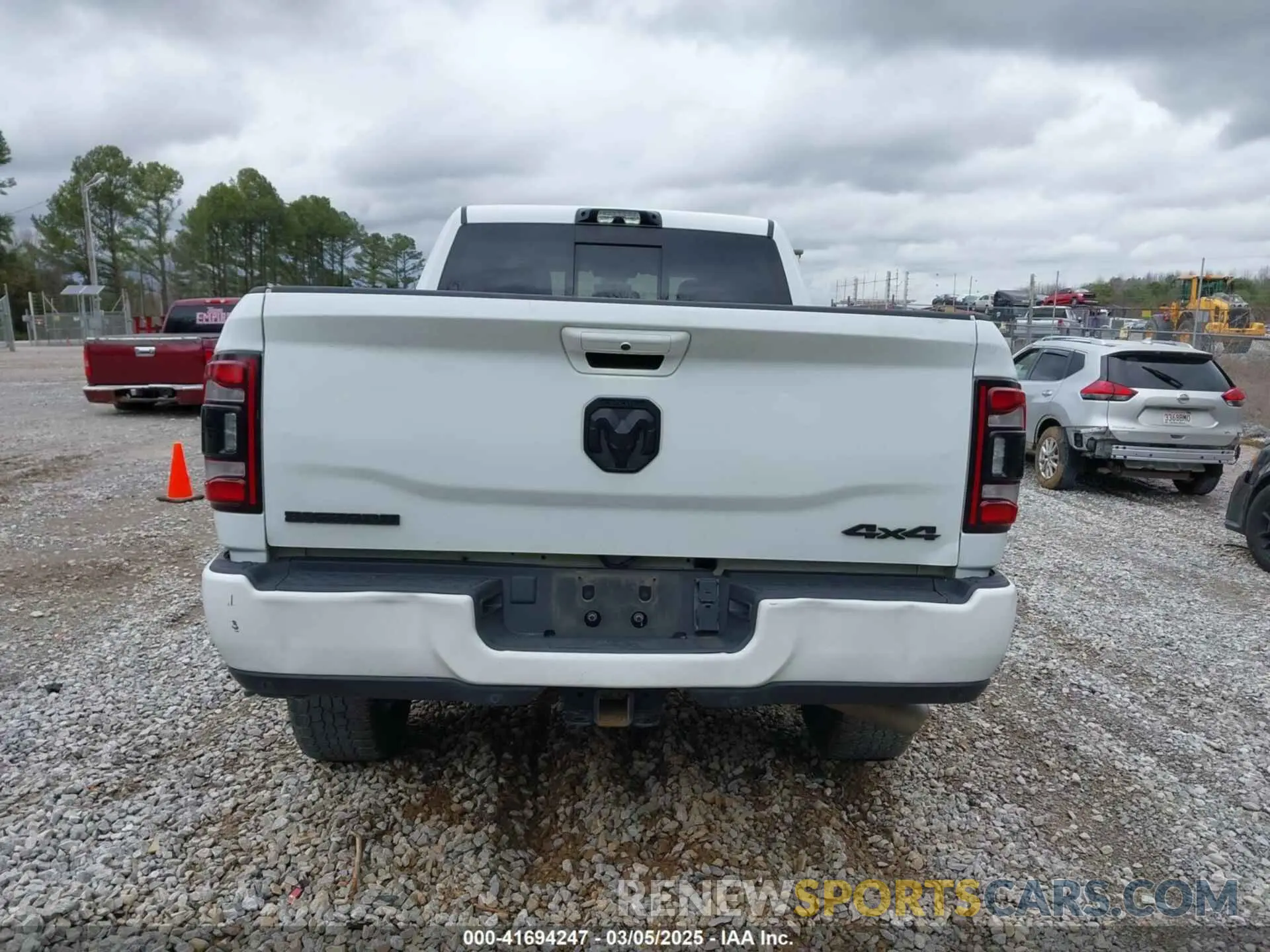 16 Photograph of a damaged car 3C6UR5DL4PG529196 RAM 2500 2023