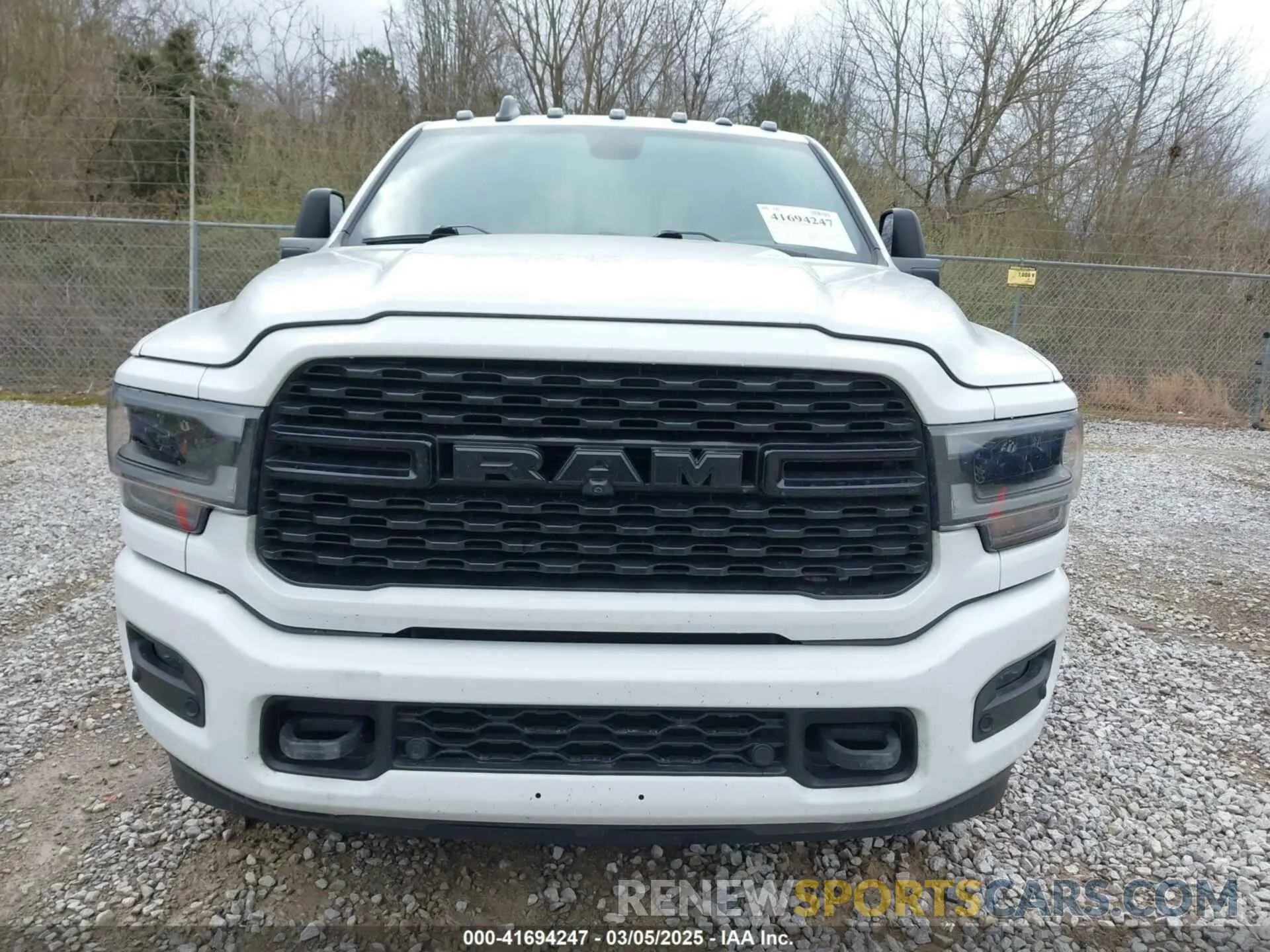 6 Photograph of a damaged car 3C6UR5DL4PG529196 RAM 2500 2023