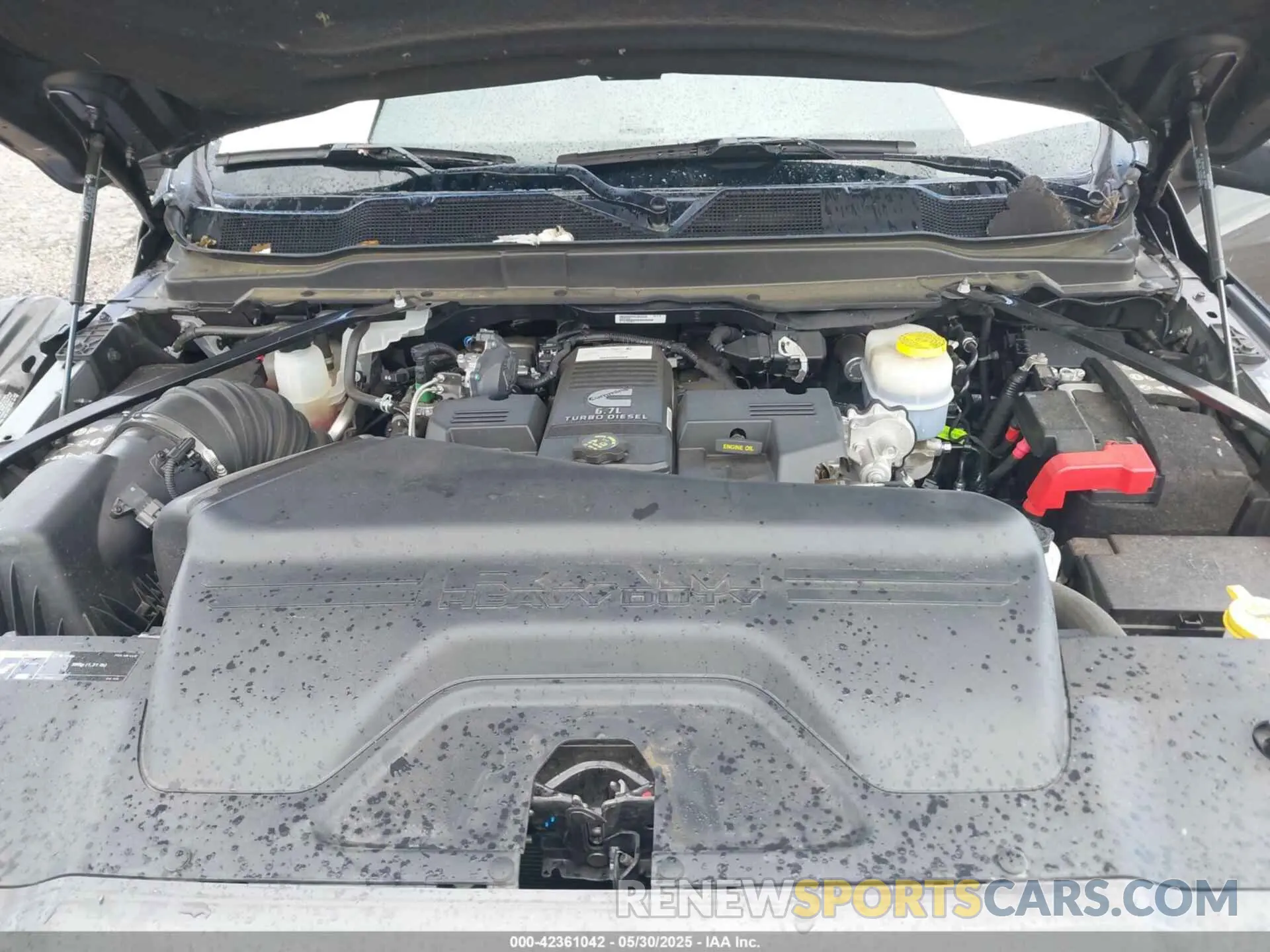 10 Photograph of a damaged car 3C6UR5DL5PG628593 RAM 2500 2023