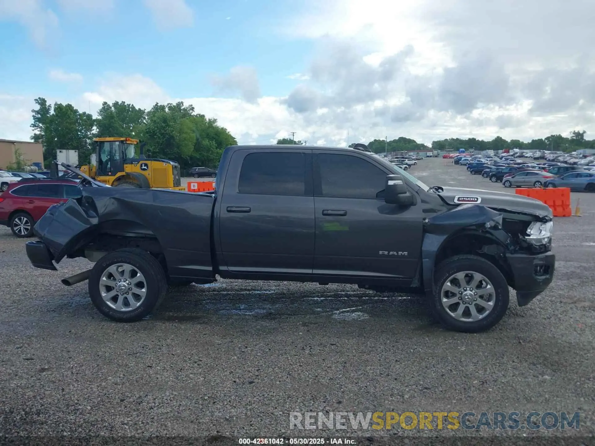 13 Photograph of a damaged car 3C6UR5DL5PG628593 RAM 2500 2023