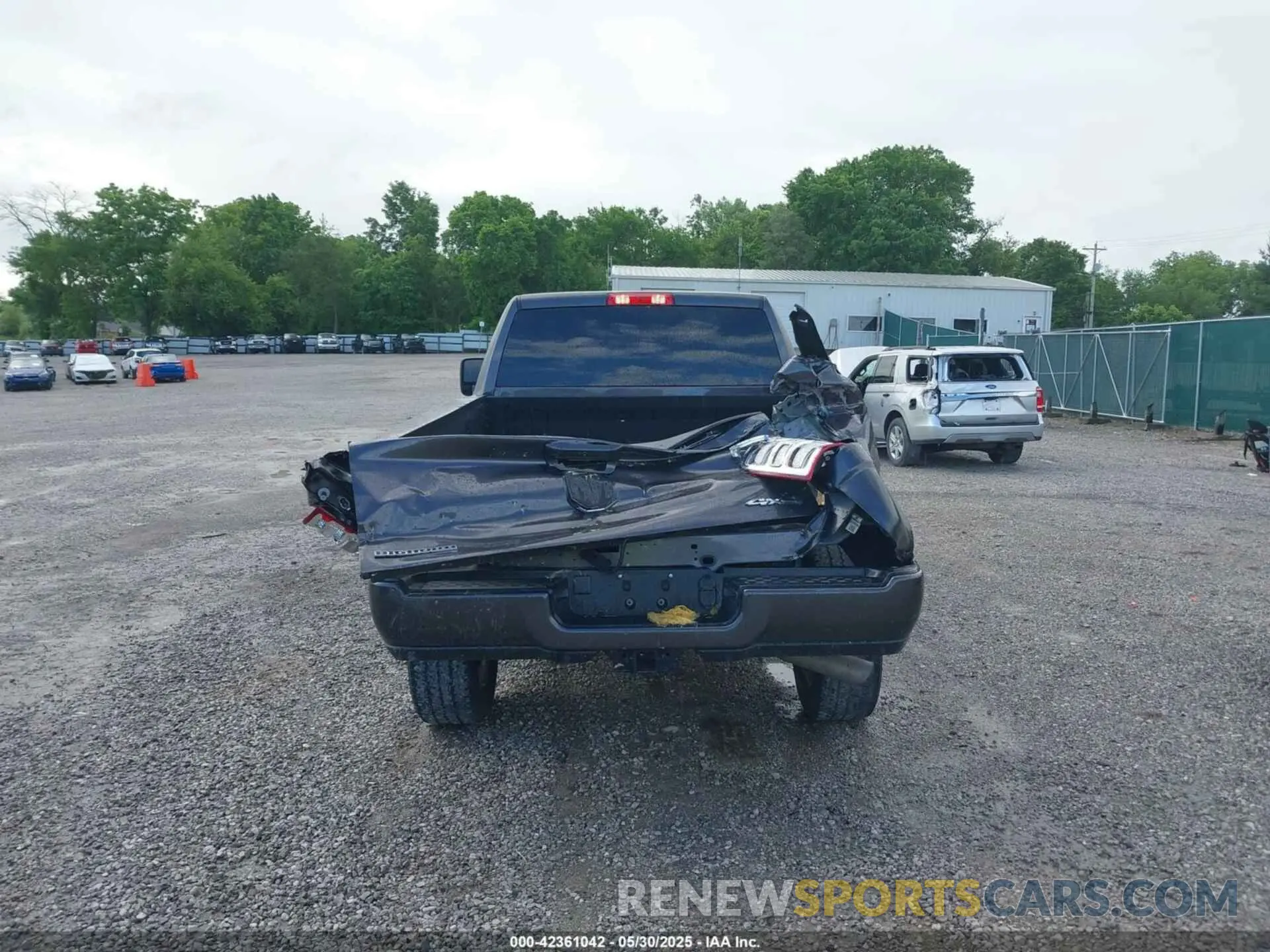 16 Photograph of a damaged car 3C6UR5DL5PG628593 RAM 2500 2023