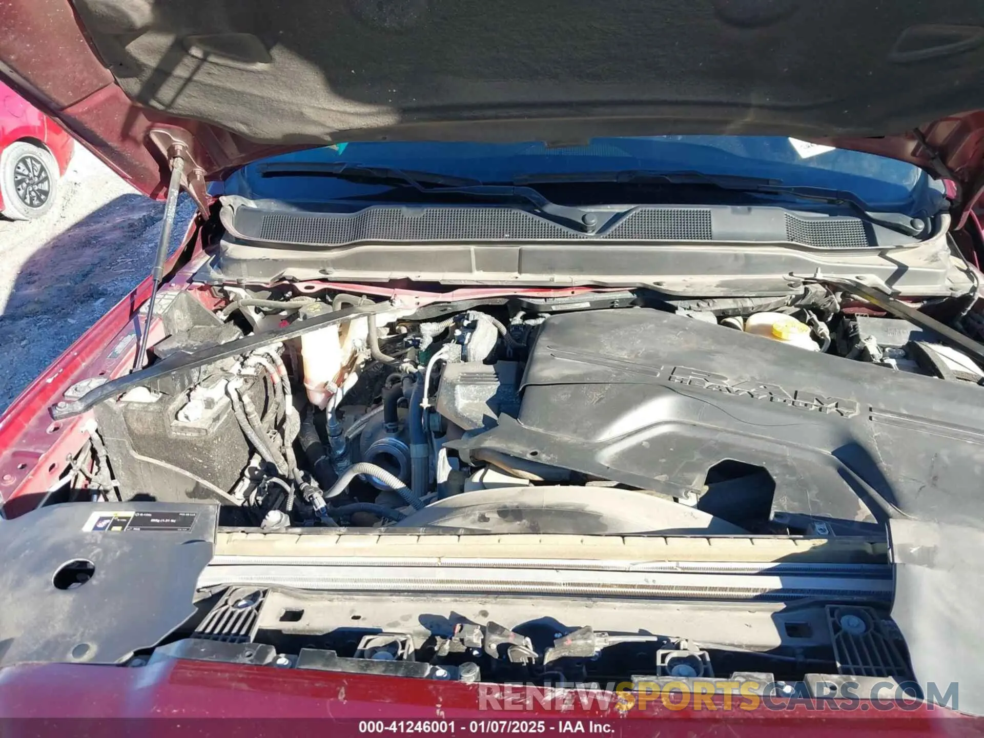 10 Photograph of a damaged car 3C6UR5DLXPG617315 RAM 2500 2023