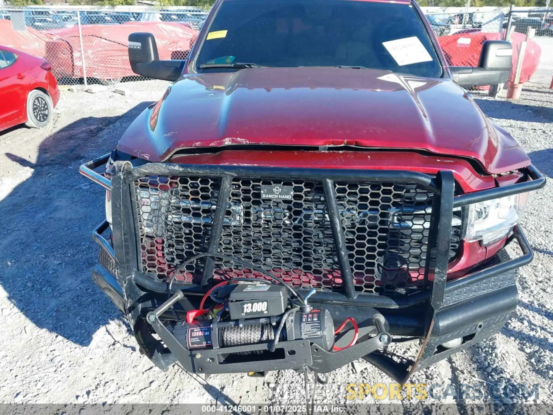 21 Photograph of a damaged car 3C6UR5DLXPG617315 RAM 2500 2023