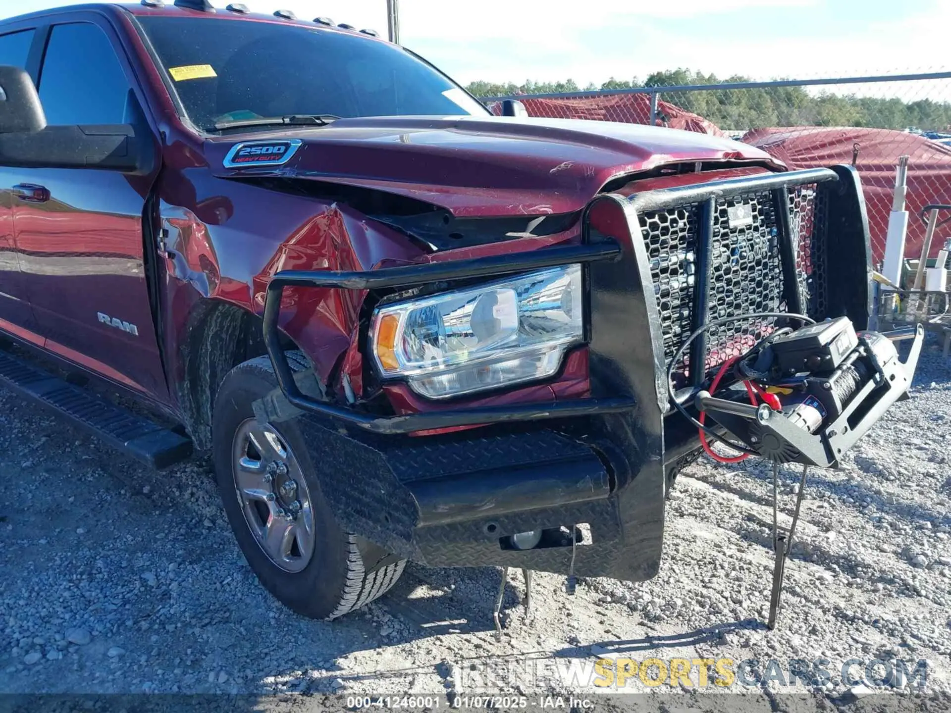 6 Photograph of a damaged car 3C6UR5DLXPG617315 RAM 2500 2023