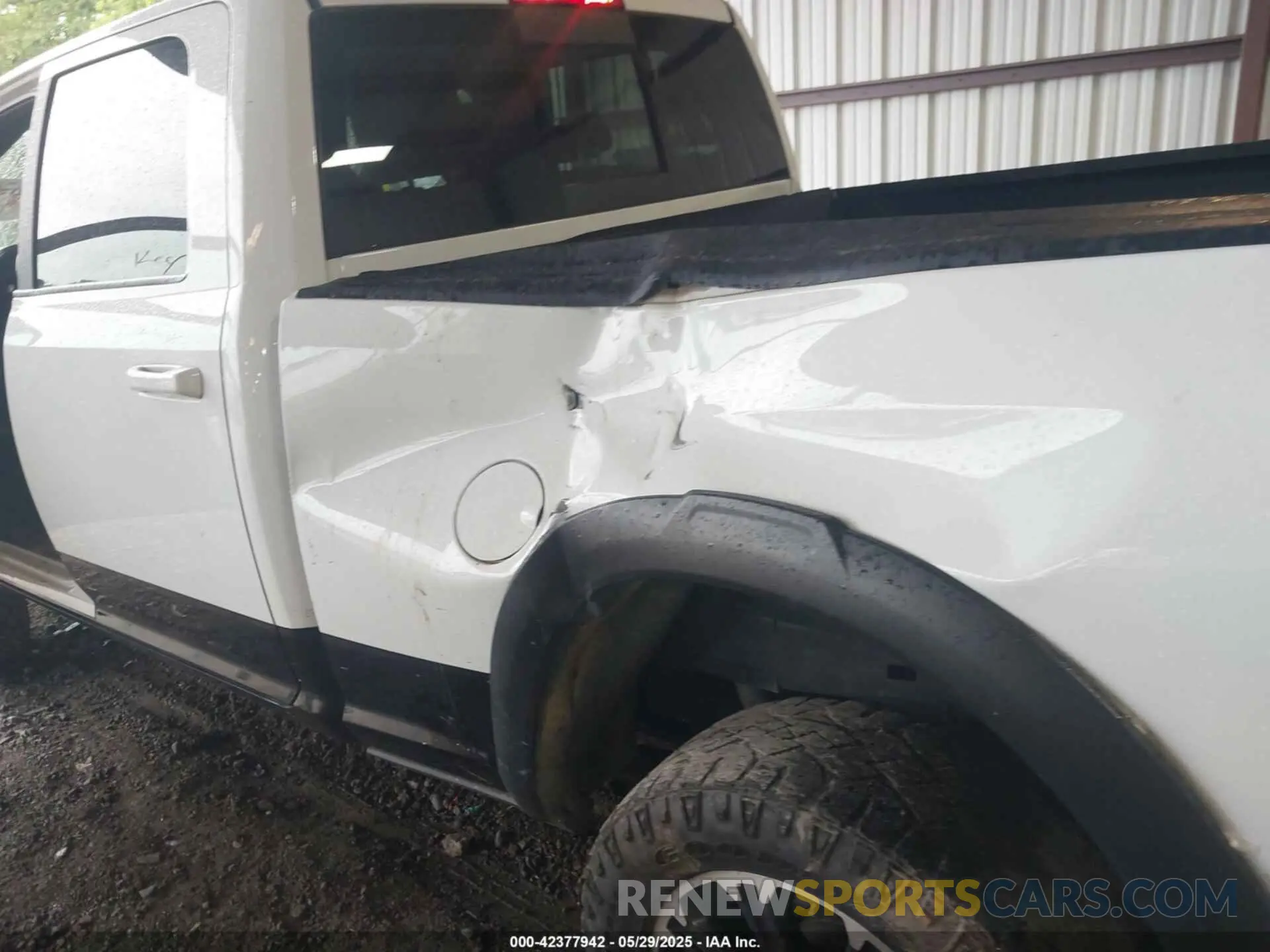 6 Photograph of a damaged car 3C6UR5EL0PG568608 RAM 2500 2023