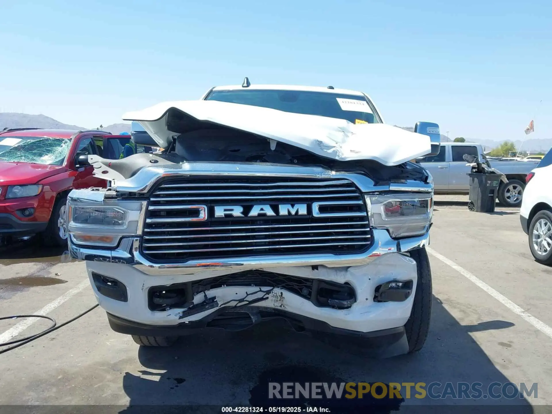 6 Photograph of a damaged car 3C6UR5FL2PG559276 RAM 2500 2023