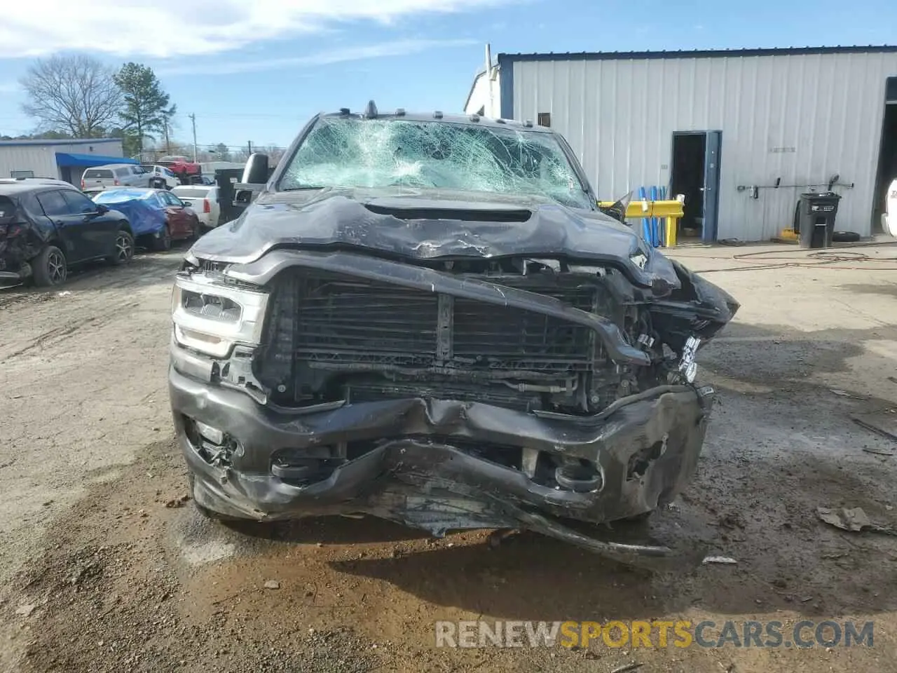 5 Photograph of a damaged car 3C6UR5FL3PG540235 RAM 2500 2023