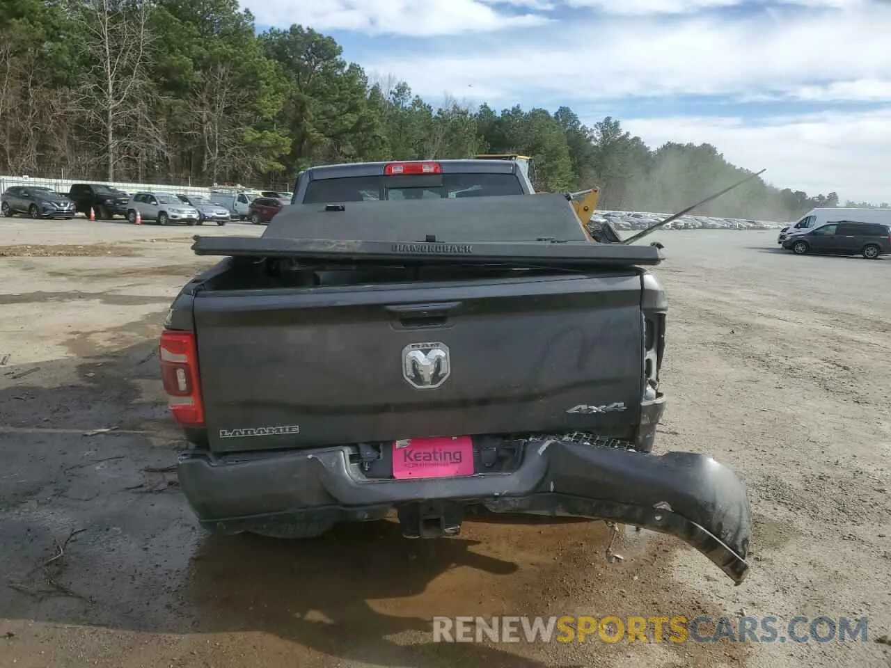 6 Photograph of a damaged car 3C6UR5FL3PG540235 RAM 2500 2023
