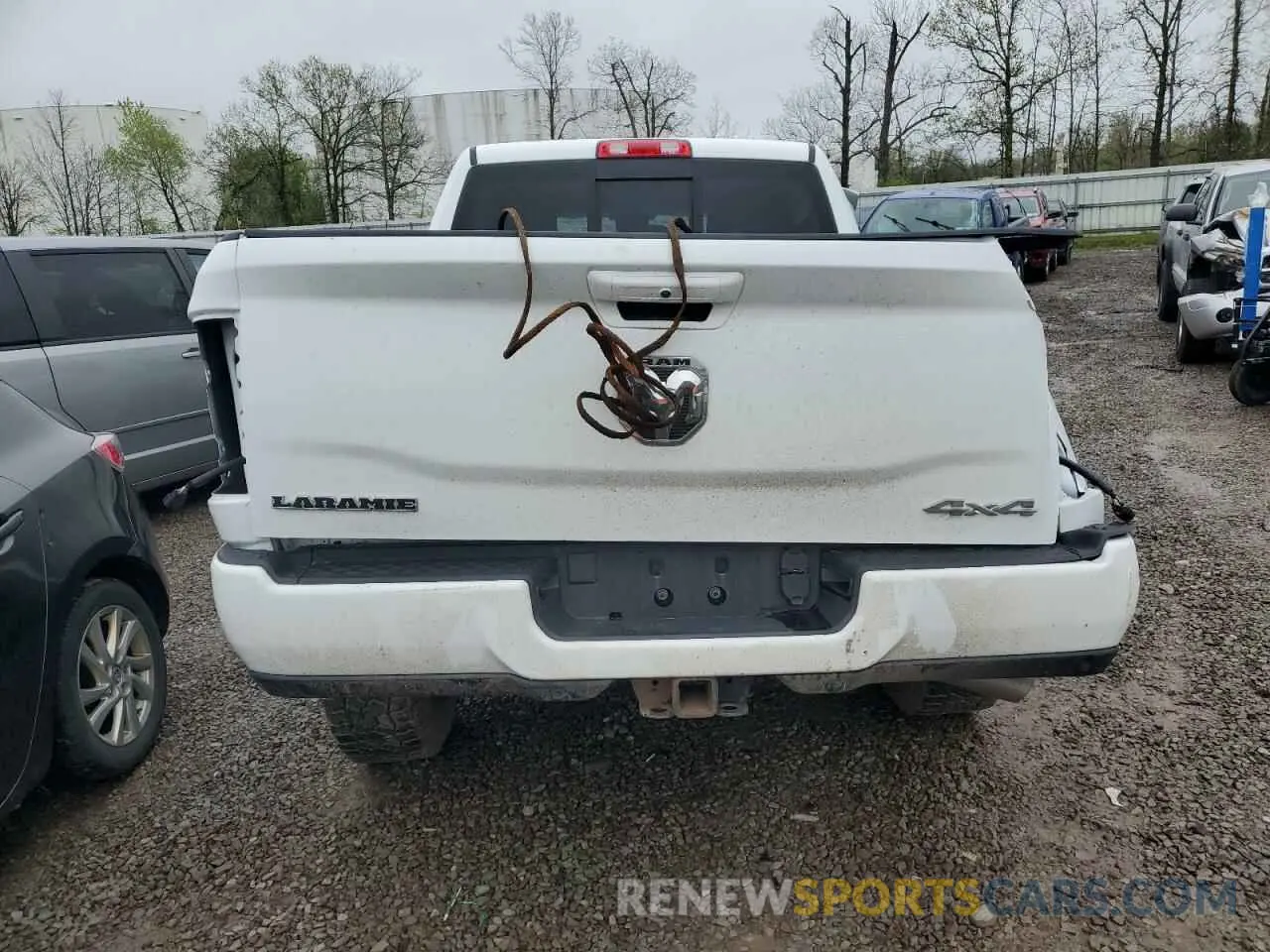 6 Photograph of a damaged car 3C6UR5FL3PG588625 RAM 2500 2023