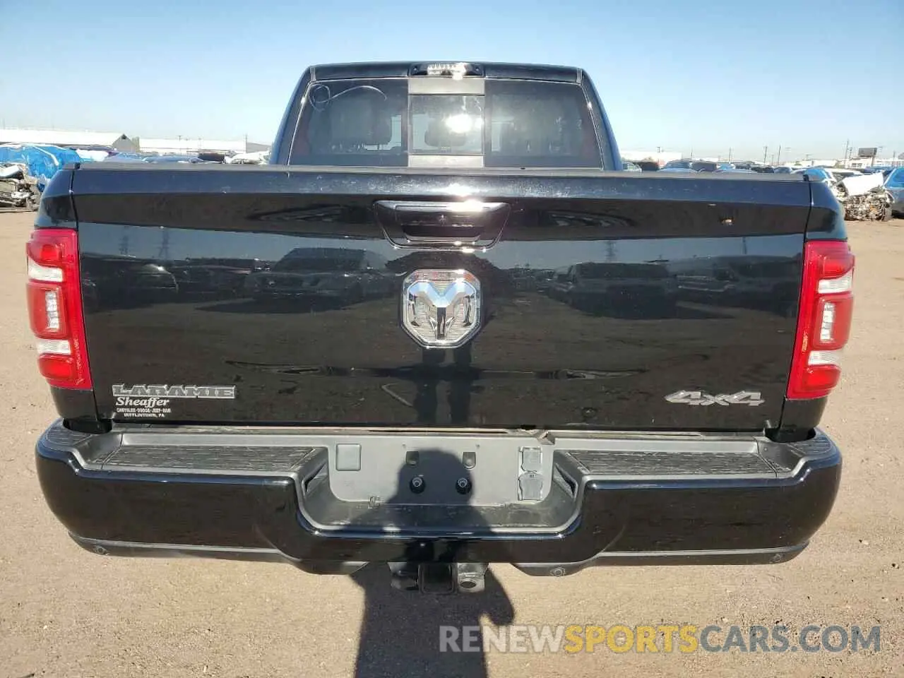 6 Photograph of a damaged car 3C6UR5FL4PG580565 RAM 2500 2023