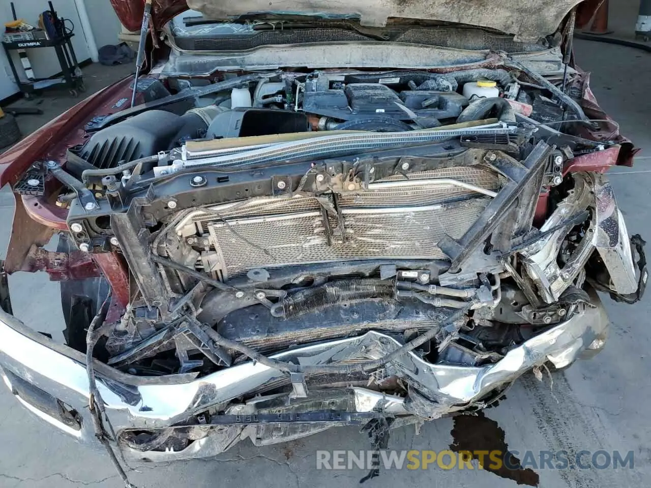 12 Photograph of a damaged car 3C6UR5FL6PG569132 RAM 2500 2023