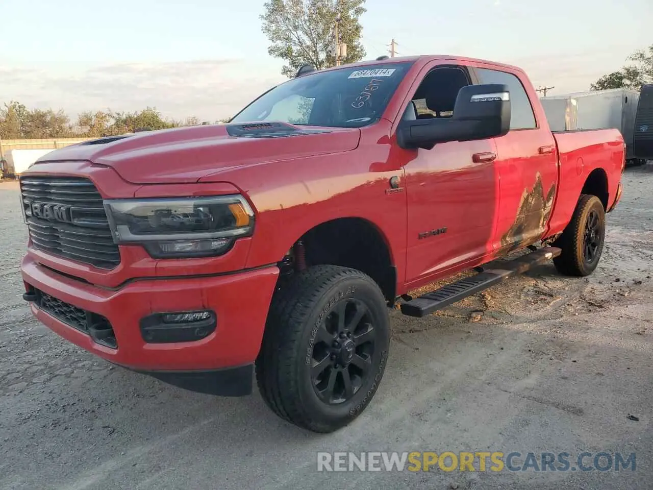 1 Photograph of a damaged car 3C6UR5FL9PG637617 RAM 2500 2023
