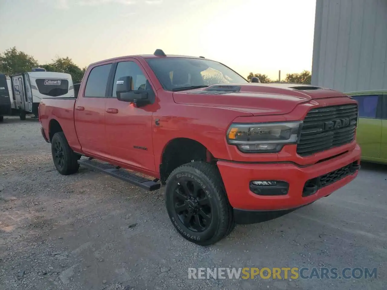 4 Photograph of a damaged car 3C6UR5FL9PG637617 RAM 2500 2023
