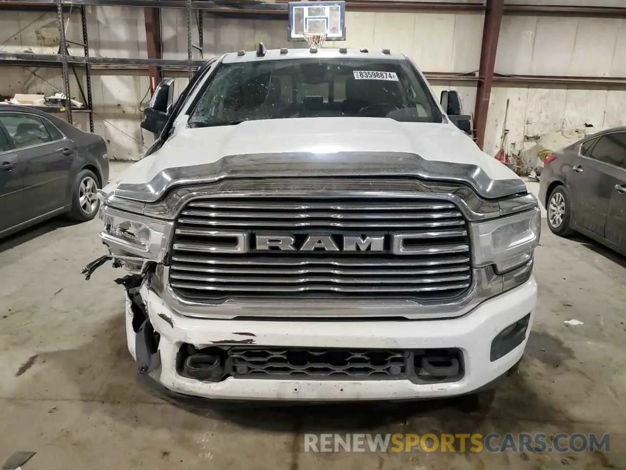 5 Photograph of a damaged car 3C6UR5FLXPG632054 RAM 2500 2023