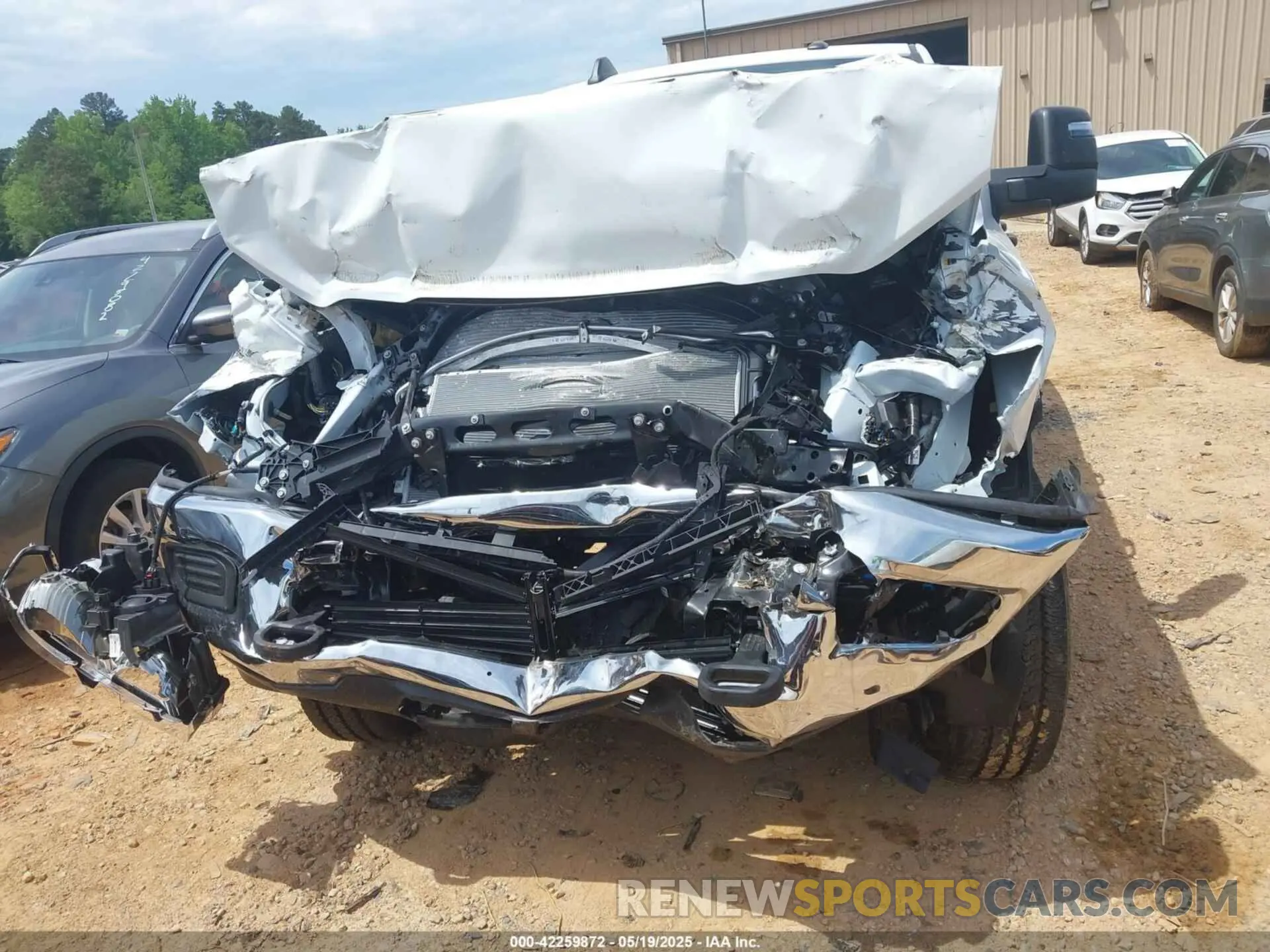 12 Photograph of a damaged car 3C6UR5HJ5PG537025 RAM 2500 2023