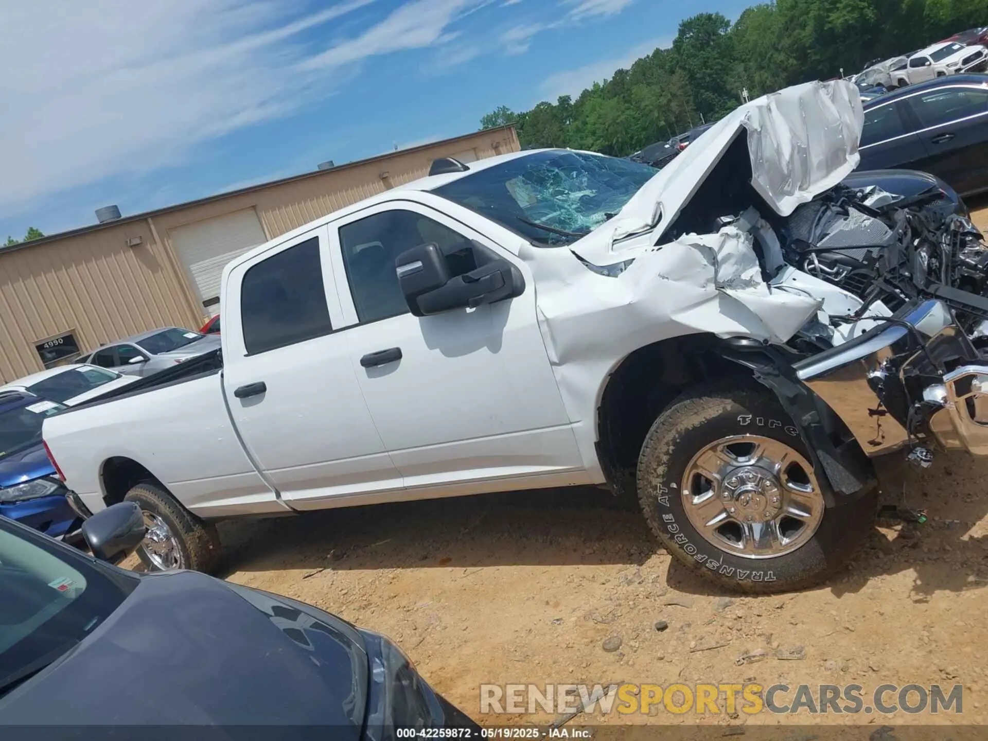 13 Photograph of a damaged car 3C6UR5HJ5PG537025 RAM 2500 2023