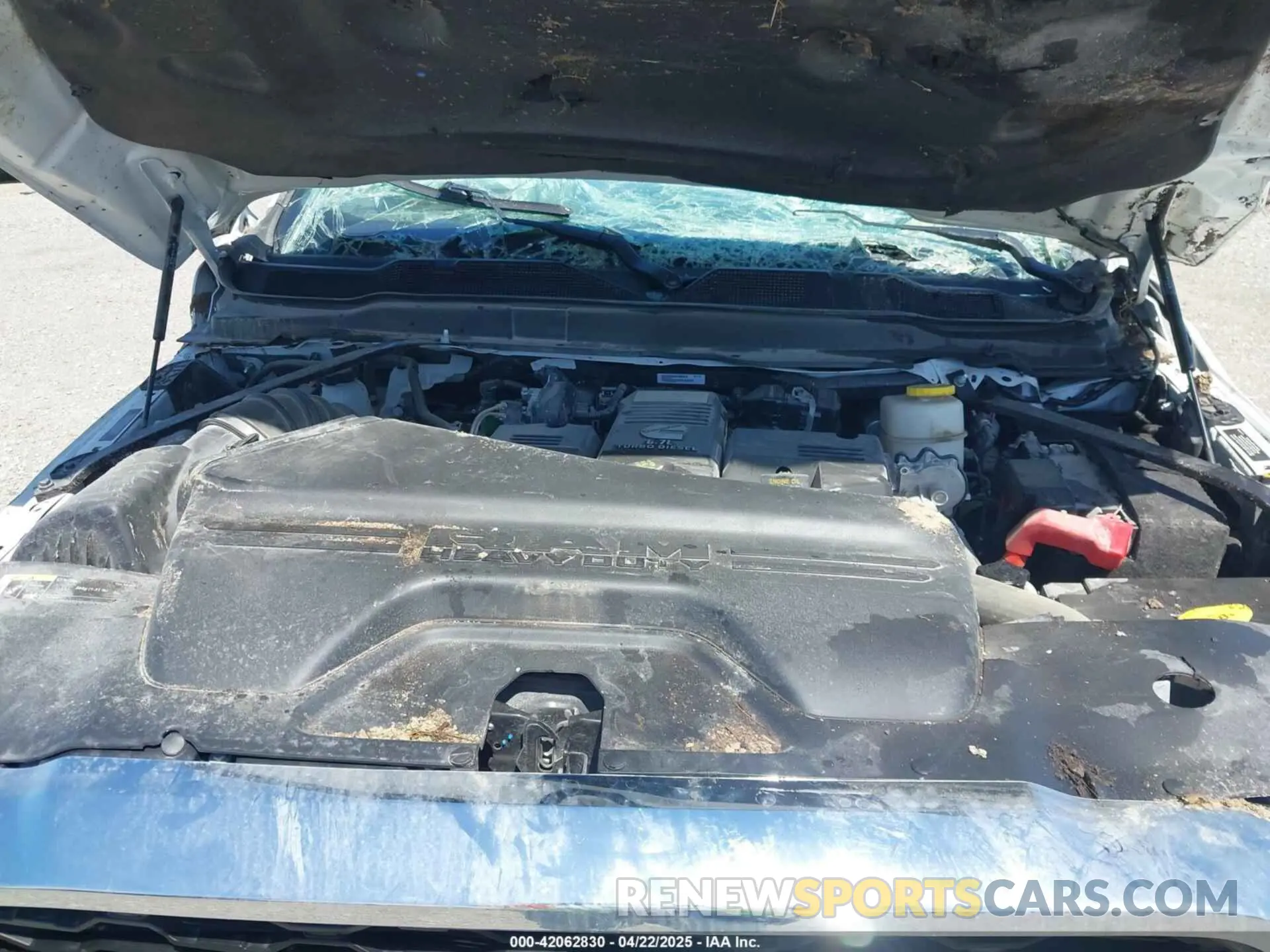 10 Photograph of a damaged car 3C6UR5HL3PG529636 RAM 2500 2023