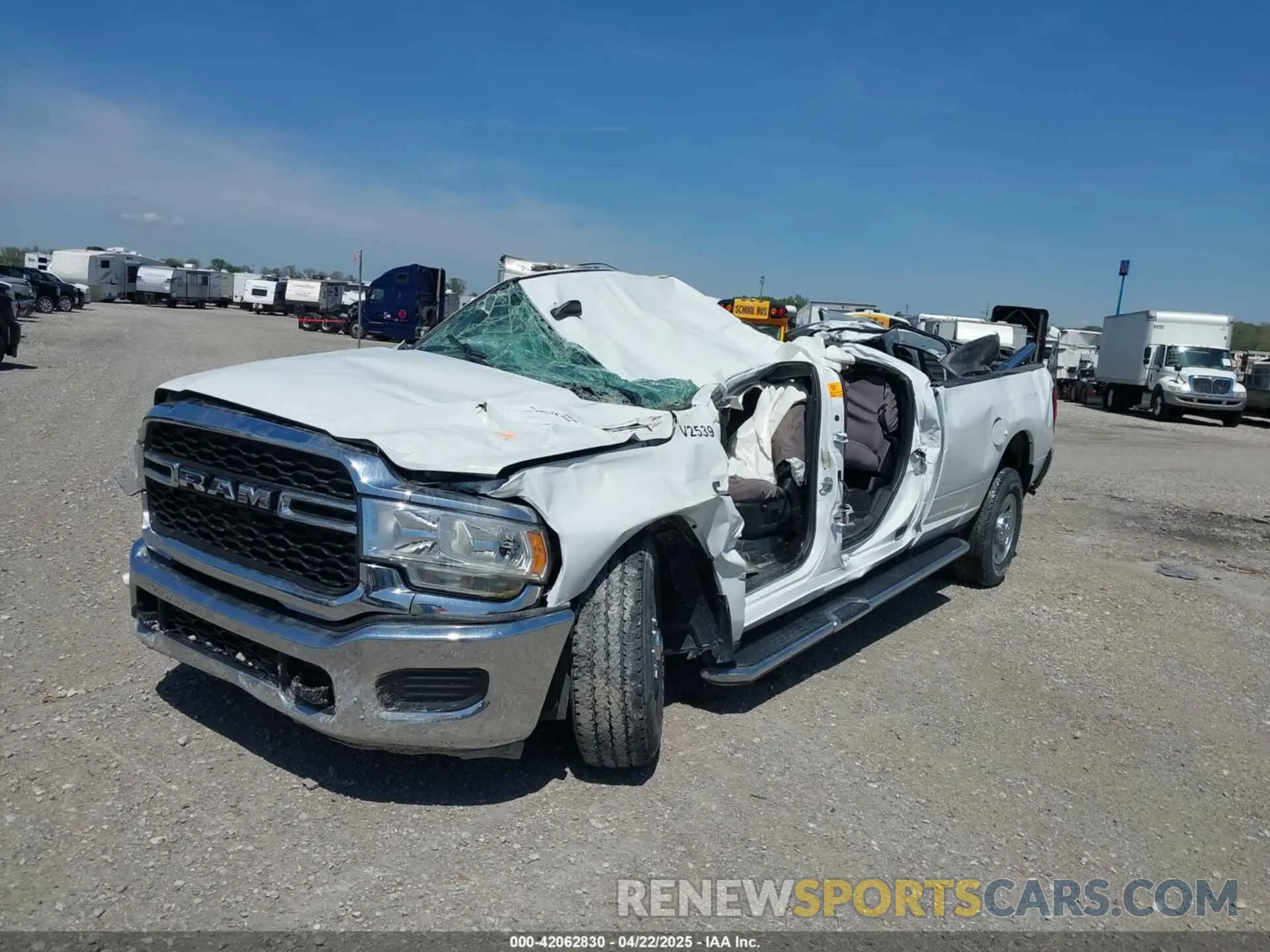 12 Photograph of a damaged car 3C6UR5HL3PG529636 RAM 2500 2023