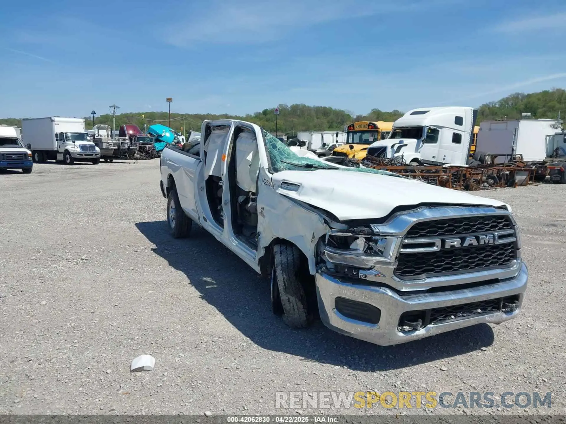 13 Photograph of a damaged car 3C6UR5HL3PG529636 RAM 2500 2023
