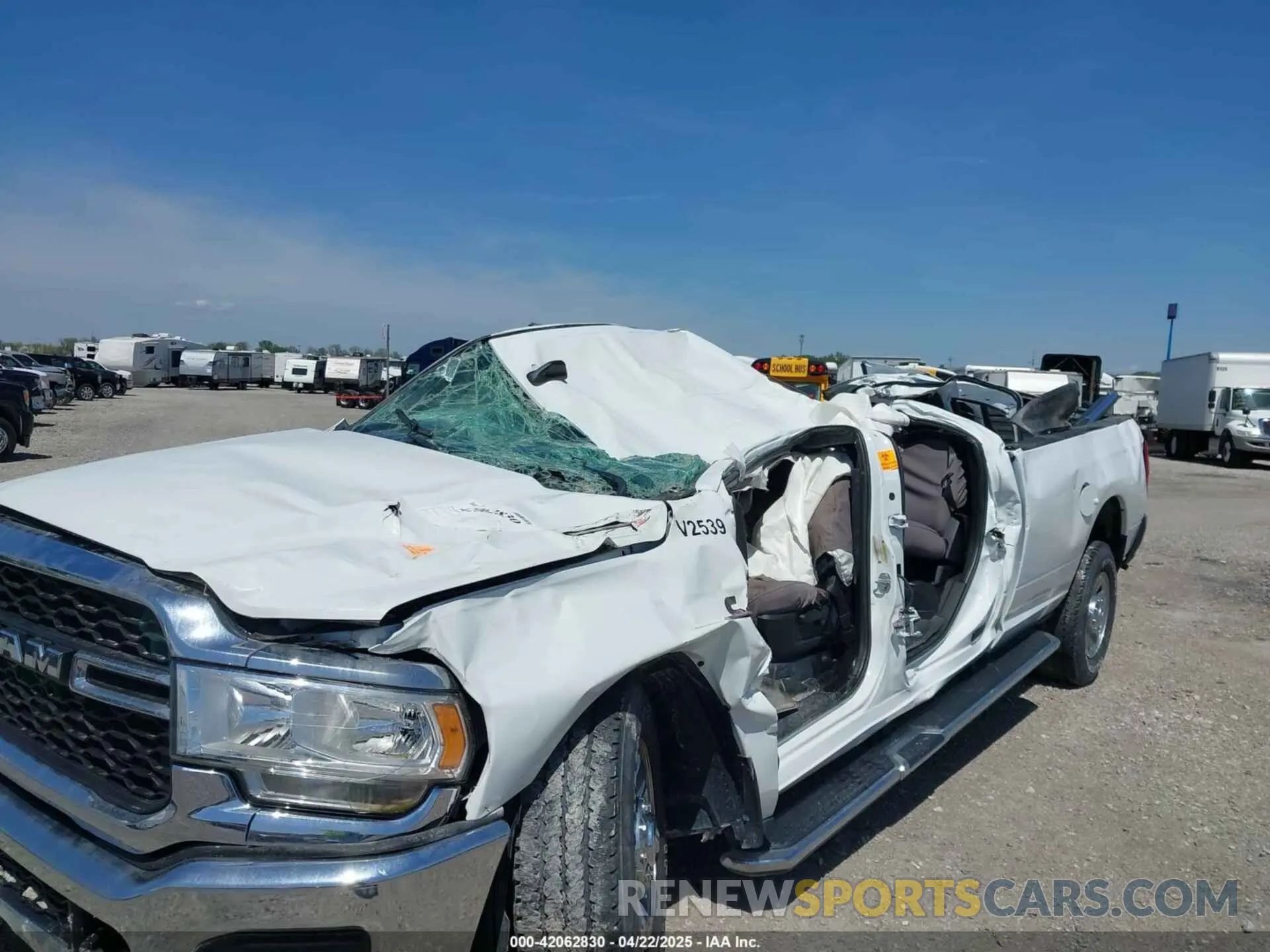 6 Photograph of a damaged car 3C6UR5HL3PG529636 RAM 2500 2023