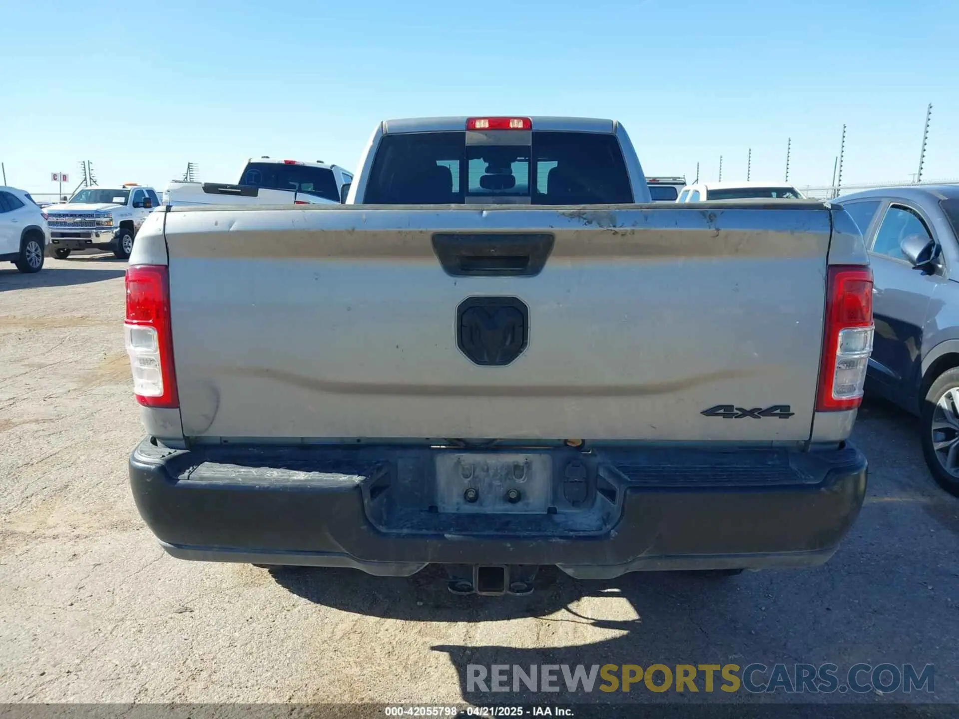 15 Photograph of a damaged car 3C6UR5HL7PG614933 RAM 2500 2023