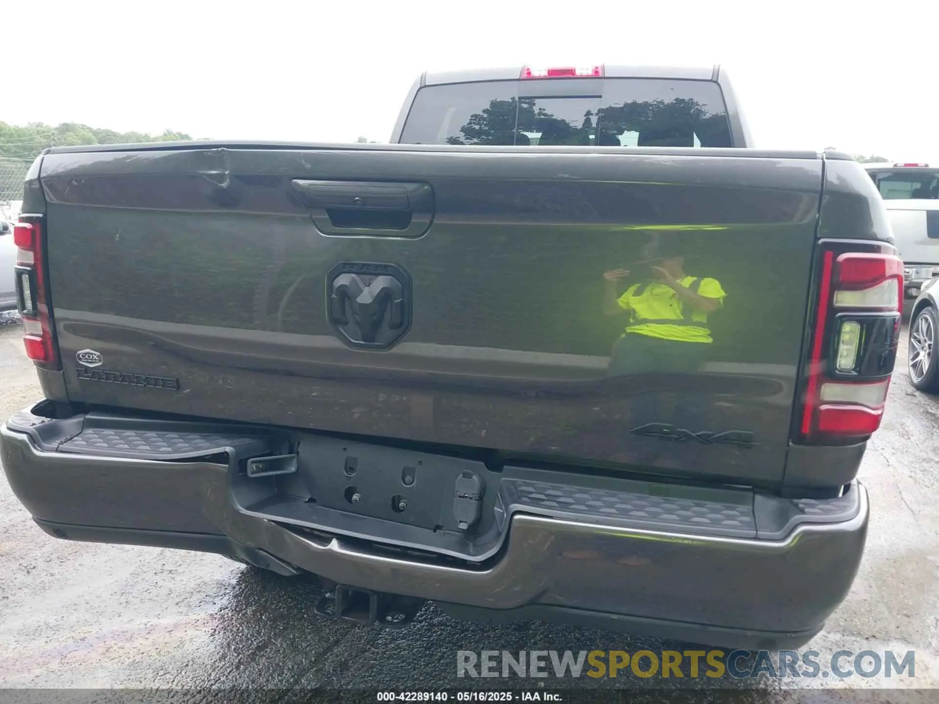 16 Photograph of a damaged car 3C6UR5NJ7PG523857 RAM 2500 2023