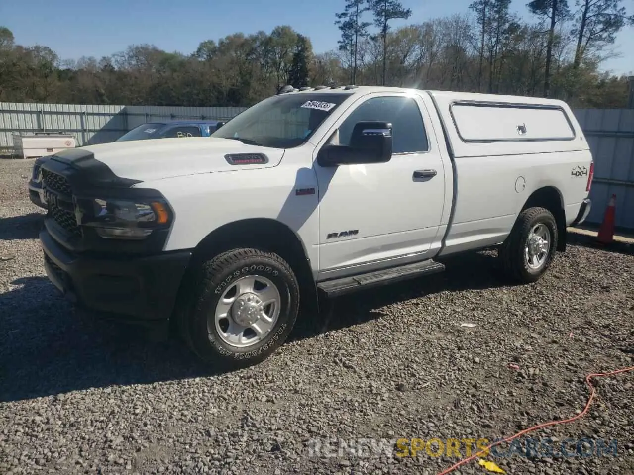 1 Photograph of a damaged car 3C6MR5AJ2RG251257 RAM 2500 2024
