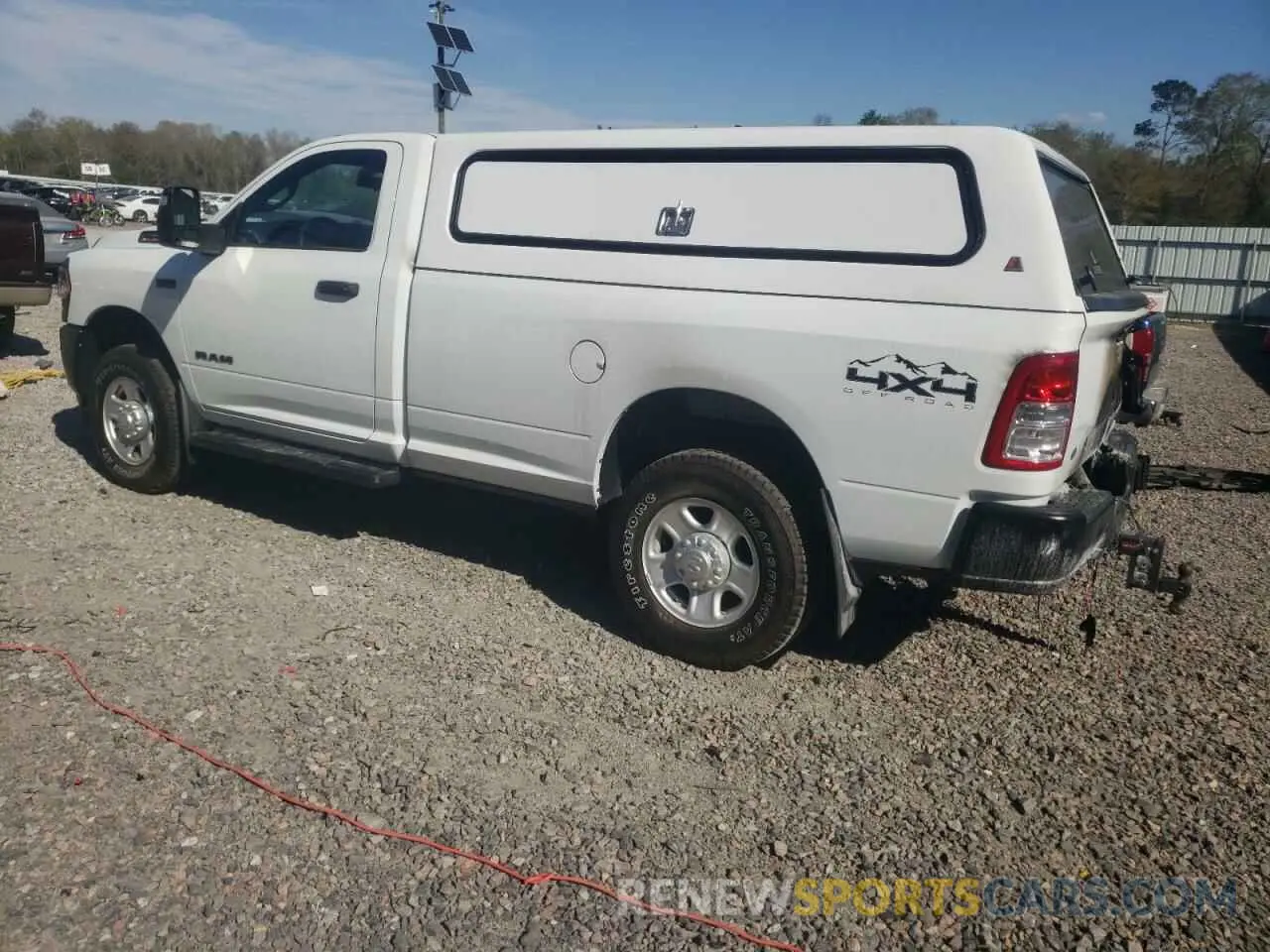 2 Photograph of a damaged car 3C6MR5AJ2RG251257 RAM 2500 2024