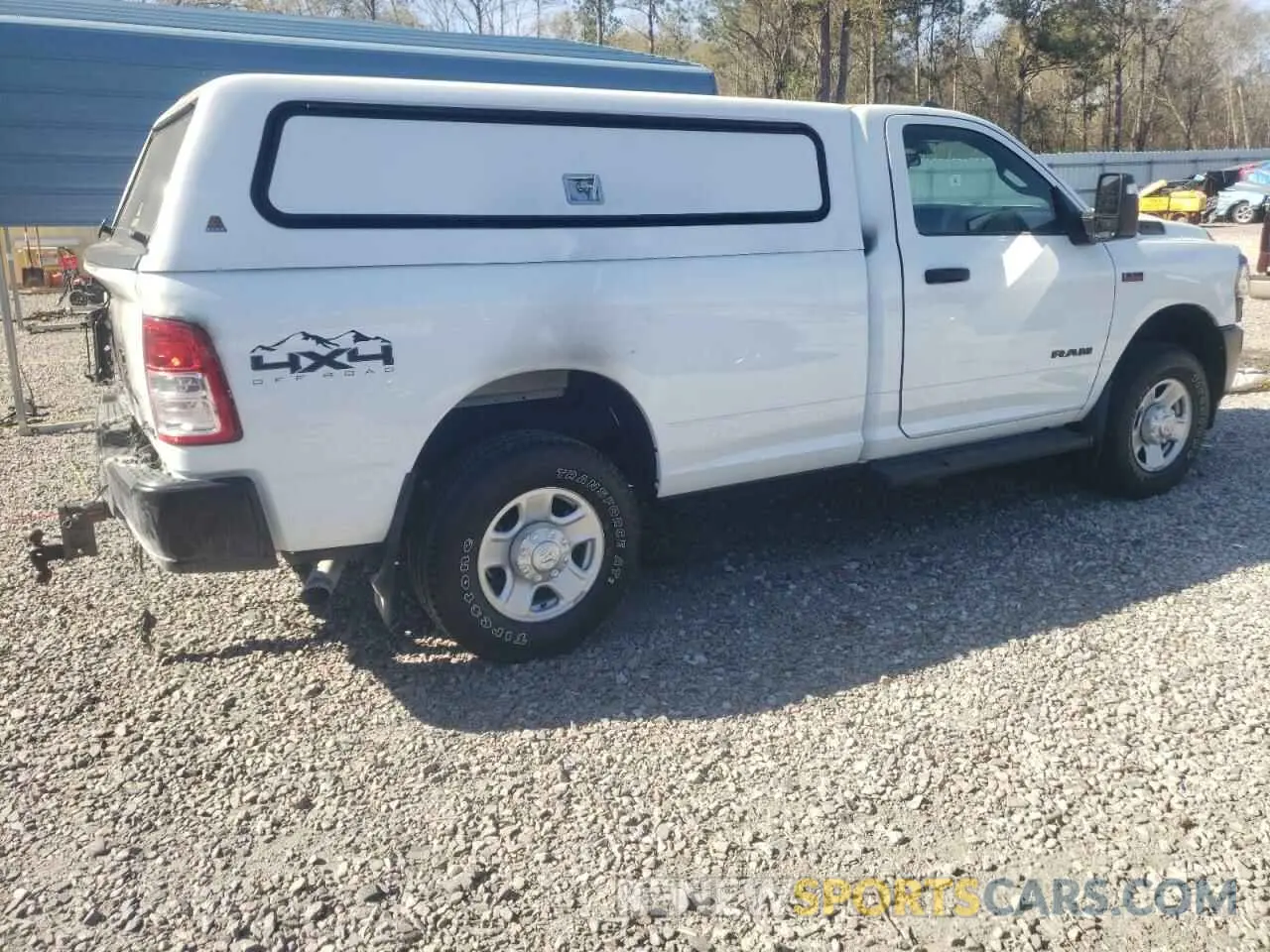 3 Photograph of a damaged car 3C6MR5AJ2RG251257 RAM 2500 2024