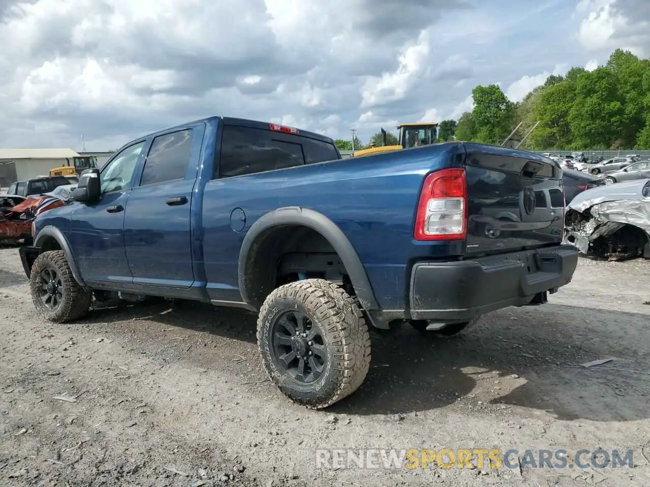 2 Photograph of a damaged car 3C6TR5CJ9RG330188 RAM 2500 2024