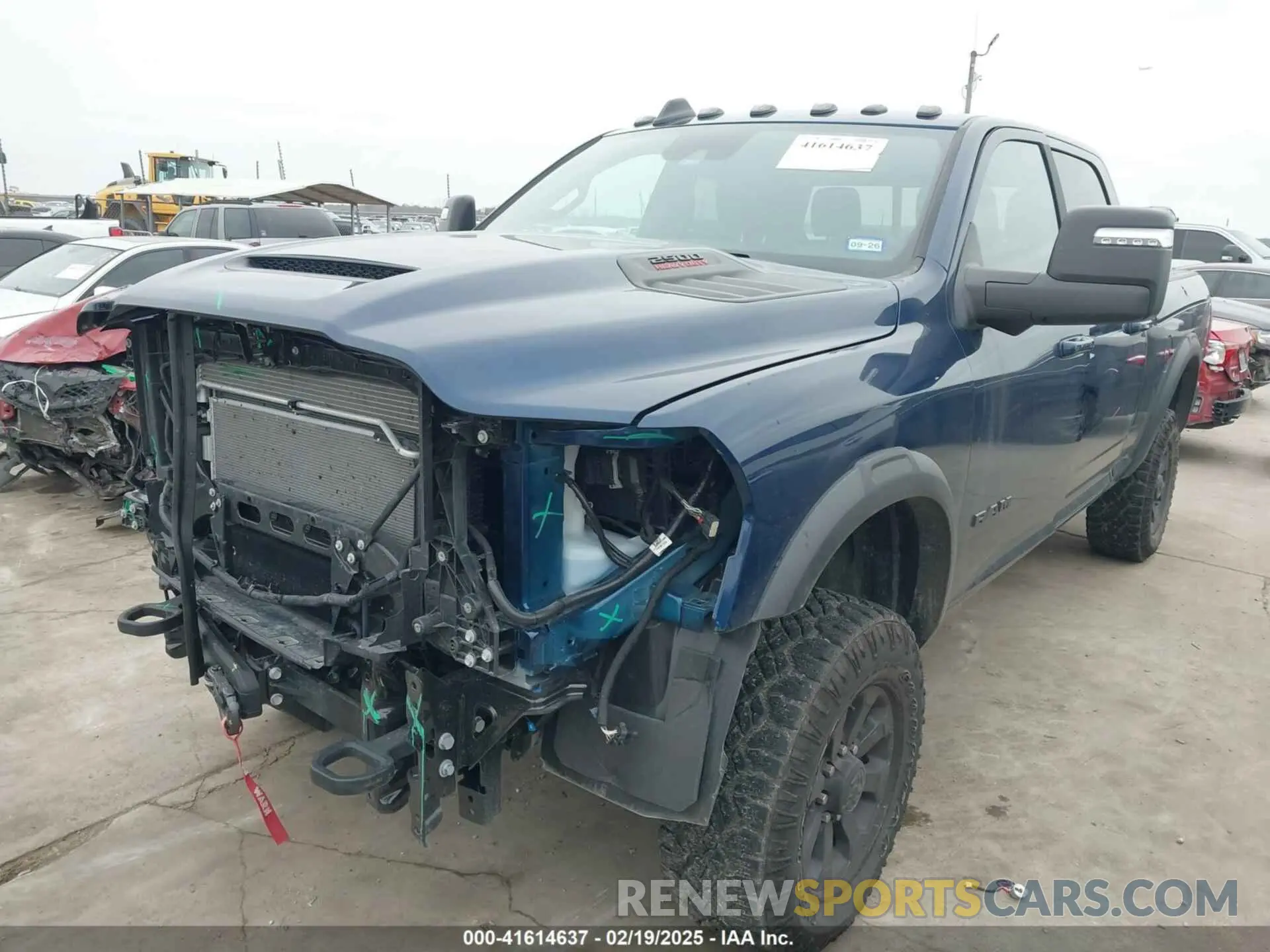 2 Photograph of a damaged car 3C6TR5EJ0RG315687 RAM 2500 2024