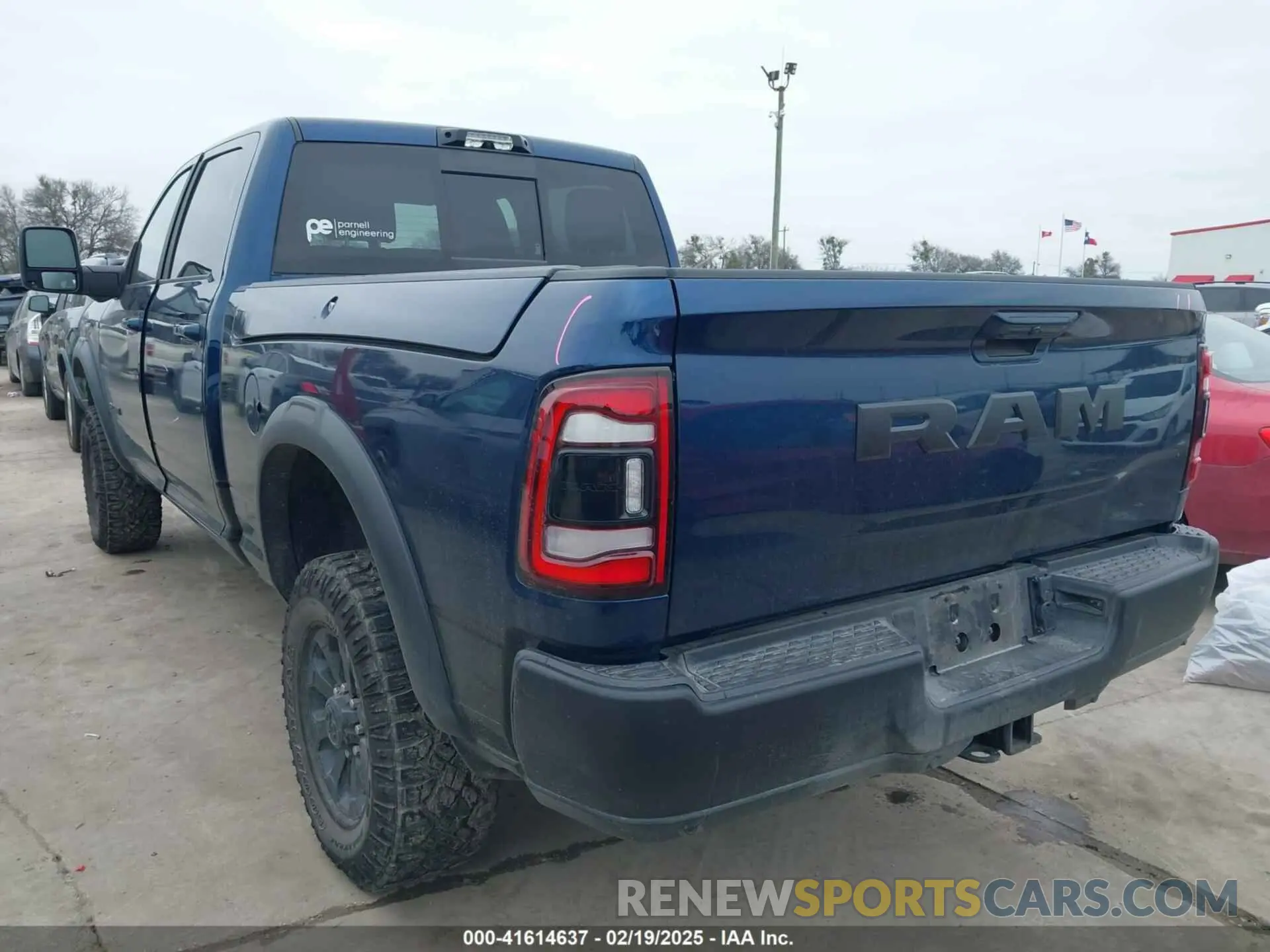 3 Photograph of a damaged car 3C6TR5EJ0RG315687 RAM 2500 2024
