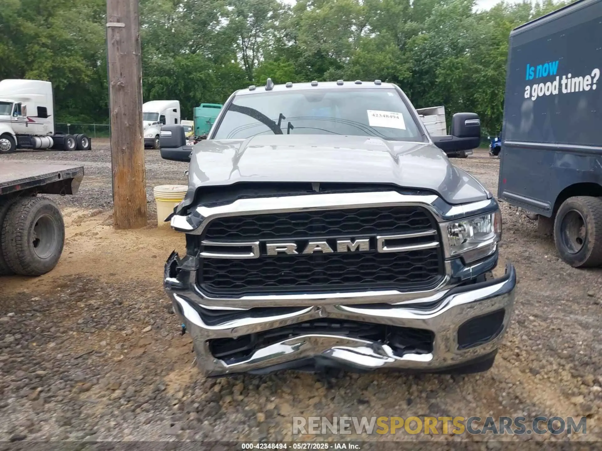 12 Photograph of a damaged car 3C6UR5CJ6RG252974 RAM 2500 2024