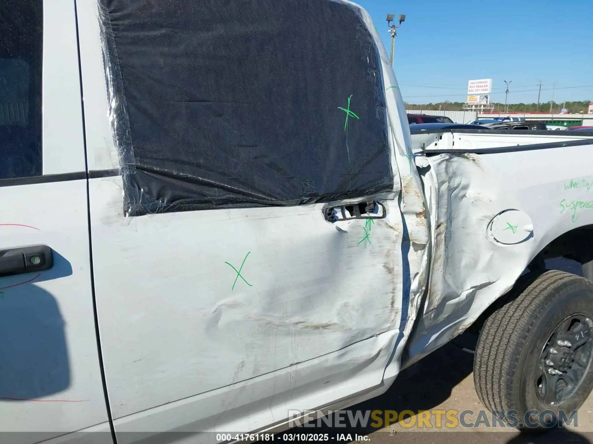 6 Photograph of a damaged car 3C6UR5CJ7RG264311 RAM 2500 2024