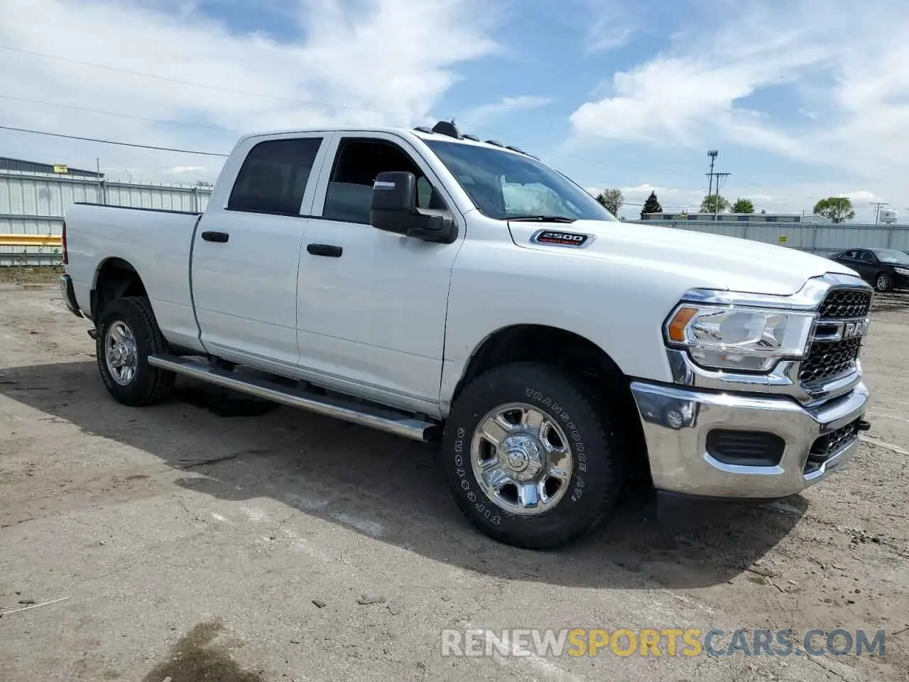 4 Photograph of a damaged car 3C6UR5CJXRG315185 RAM 2500 2024