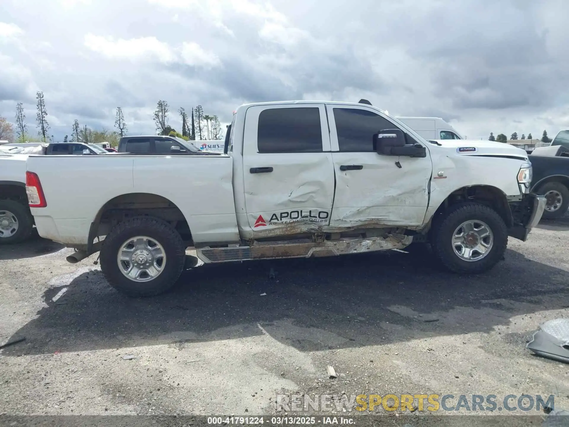 13 Photograph of a damaged car 3C6UR5CL3RG226527 RAM 2500 2024