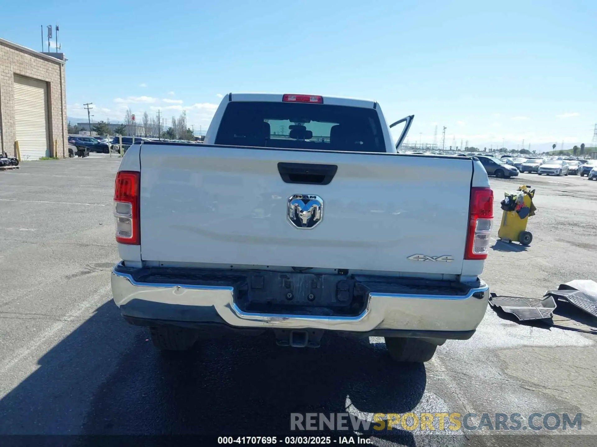 16 Photograph of a damaged car 3C6UR5CL4RG223796 RAM 2500 2024