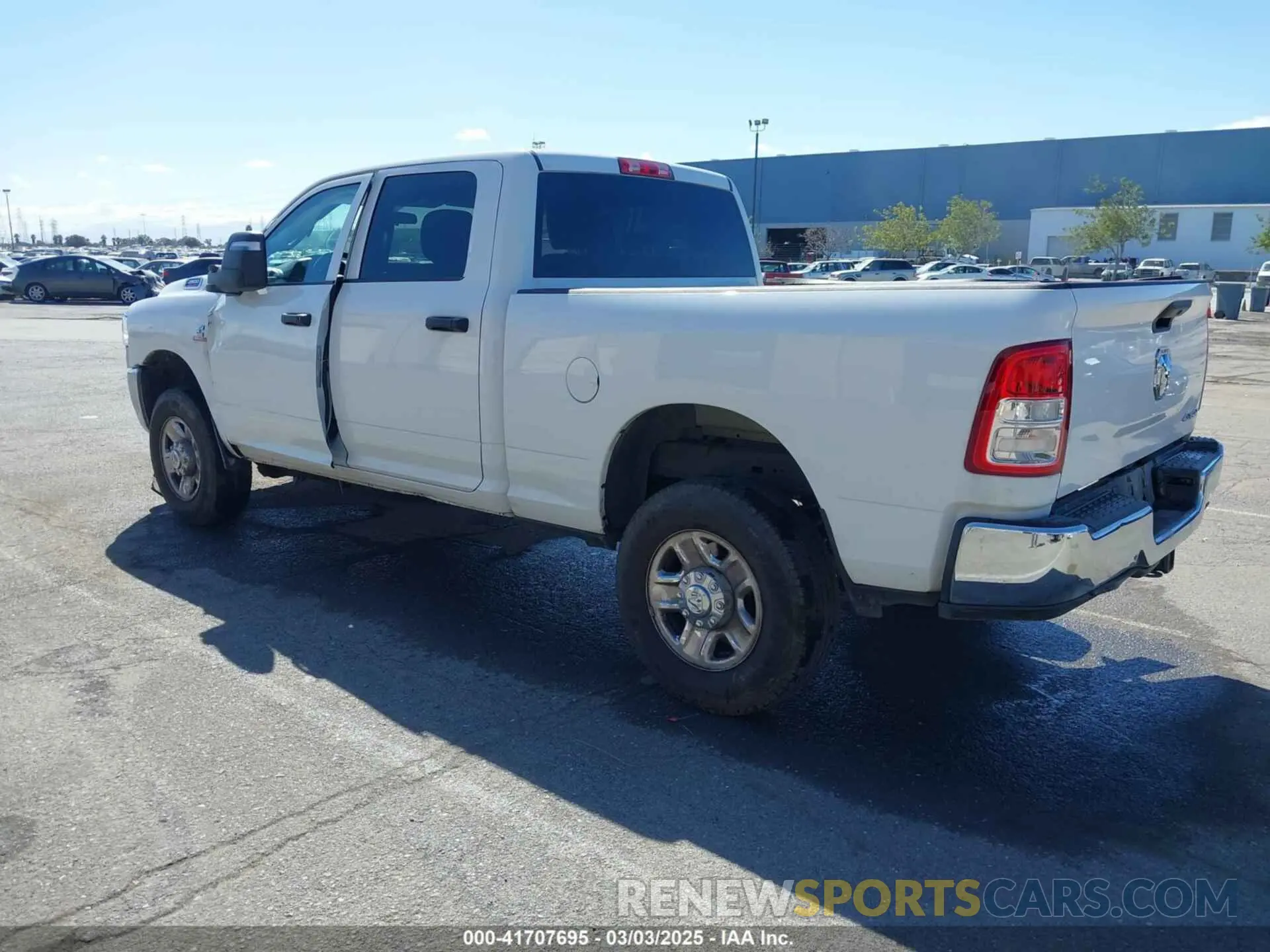 3 Photograph of a damaged car 3C6UR5CL4RG223796 RAM 2500 2024