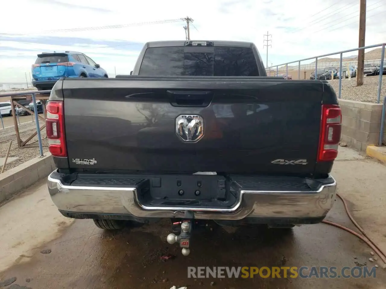 6 Photograph of a damaged car 3C6UR5CL4RG356686 RAM 2500 2024