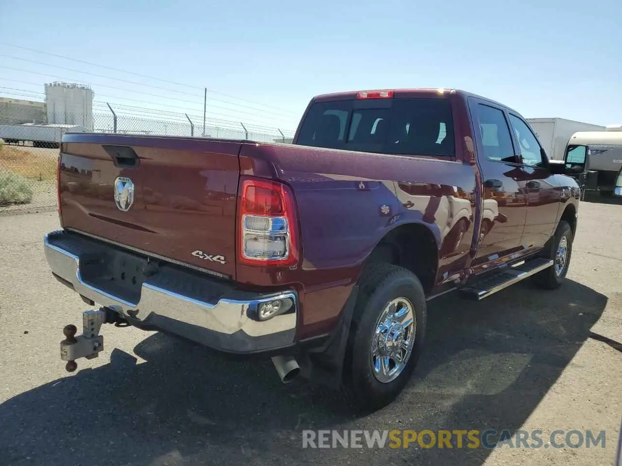 3 Photograph of a damaged car 3C6UR5CL7RG118234 RAM 2500 2024