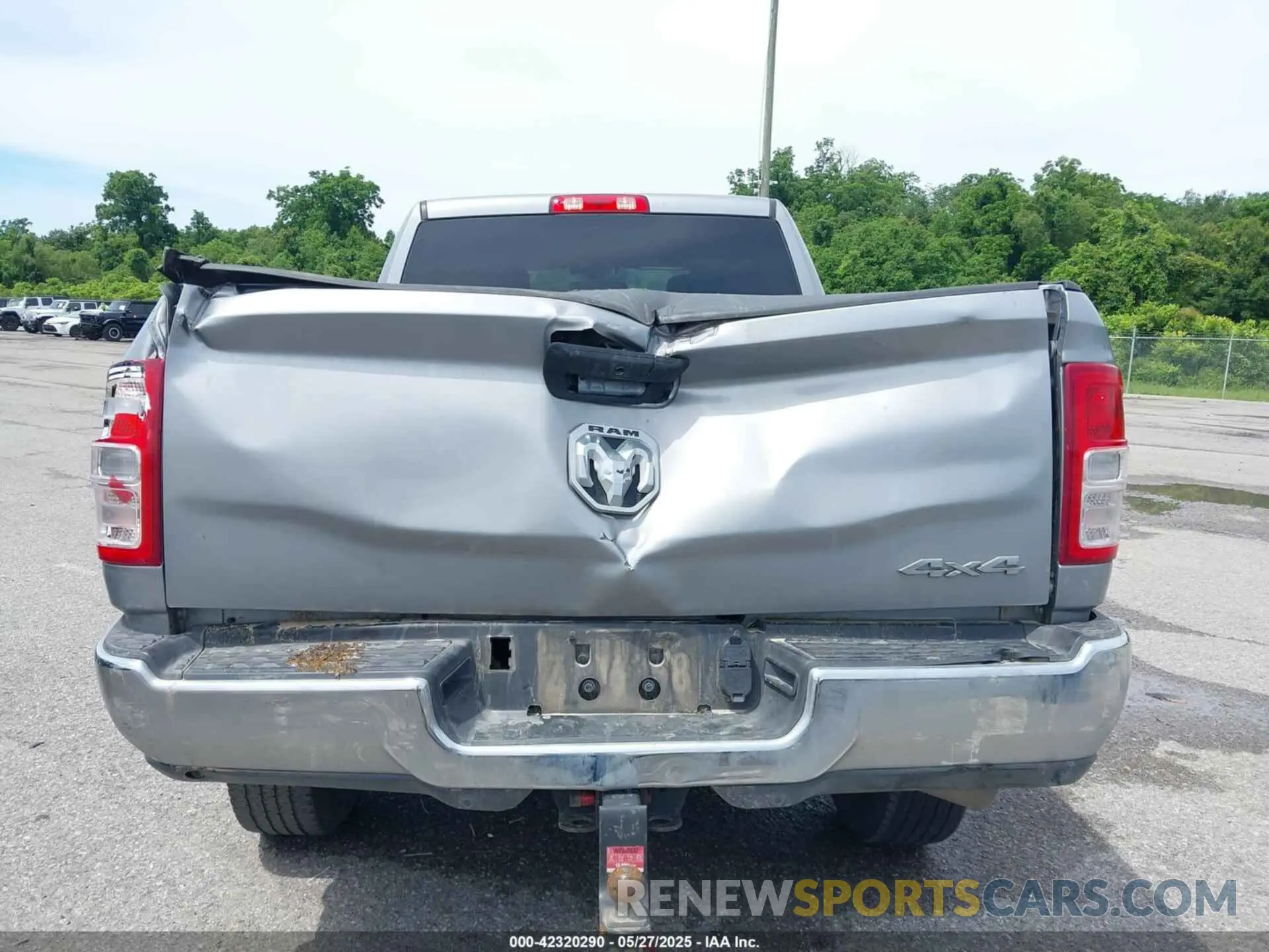 16 Photograph of a damaged car 3C6UR5CL7RG294071 RAM 2500 2024