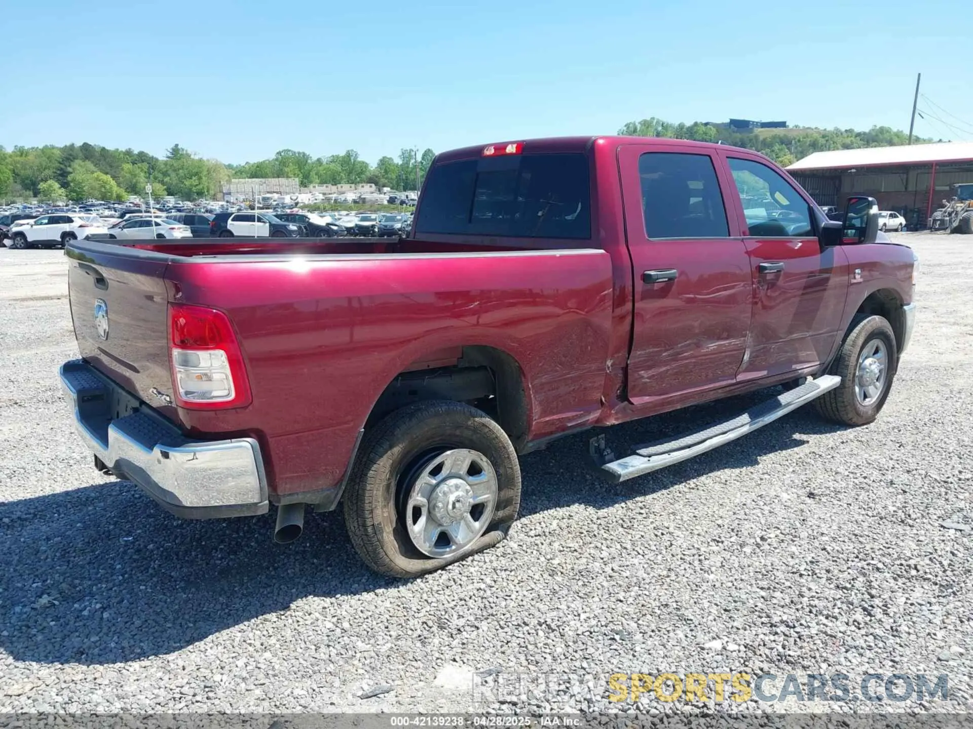 4 Photograph of a damaged car 3C6UR5CL7RG363146 RAM 2500 2024
