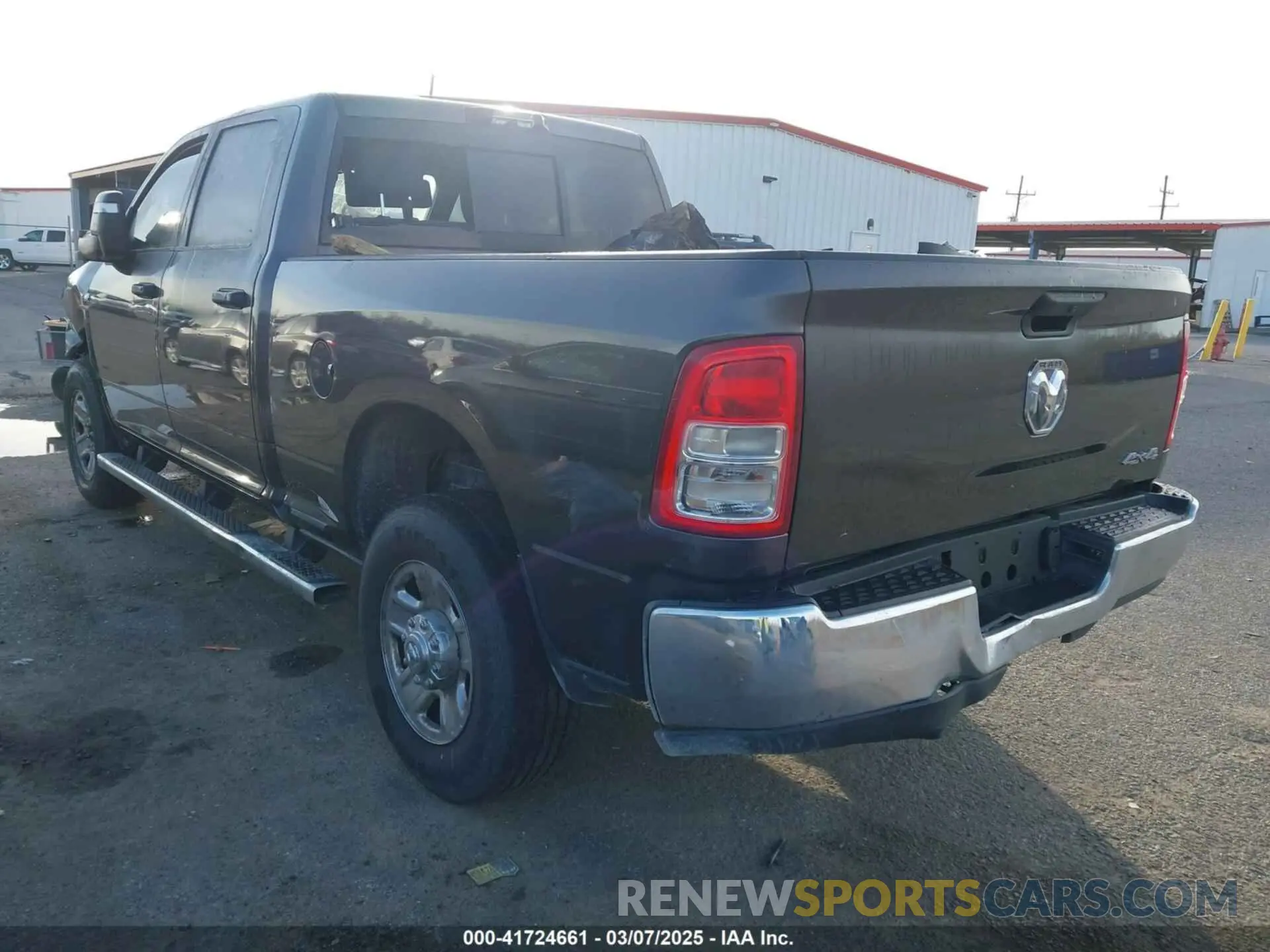 3 Photograph of a damaged car 3C6UR5CL9RG245485 RAM 2500 2024